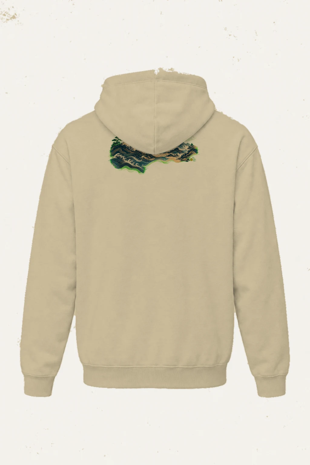 "Coastal Moonrise" Heavy Blend Unisex Pullover Hoodie | Gildan 18500