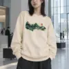 "Coastal Moonrise" Unisex Sponge Fleece Crewneck Sweatshirt | Bella + Canvas 3901
