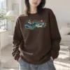 "Coastal Moonwood" Heavy Blend Unisex Crewneck Sweatshirt | Gildan 18000