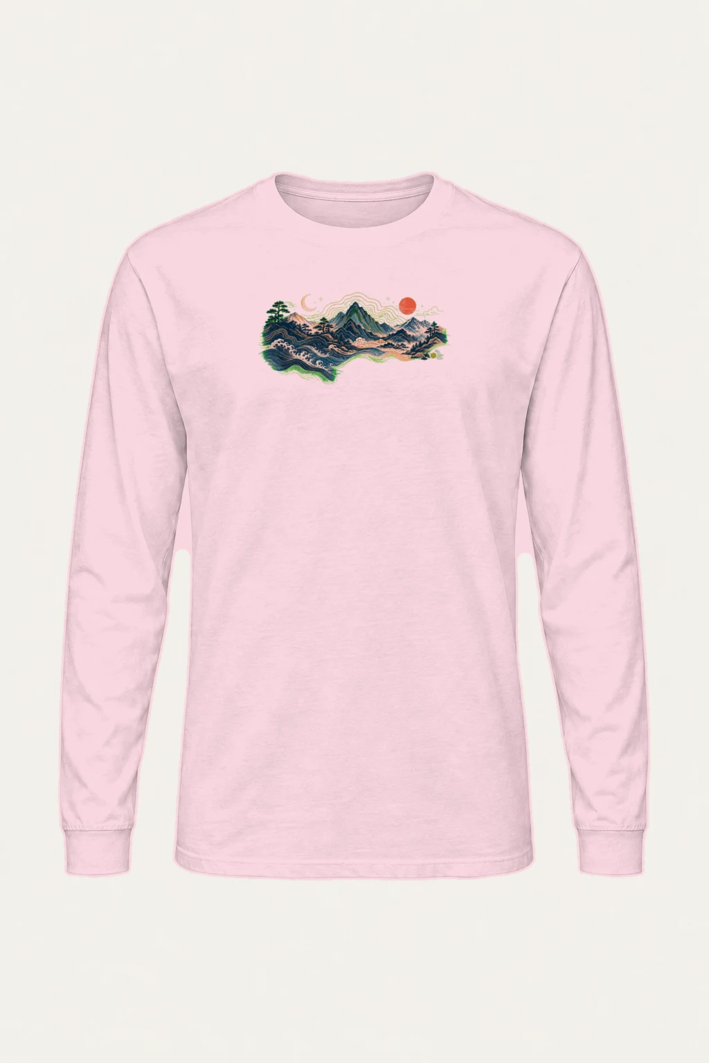 "Coastal Moonwood" Unisex Longsleeve T-shirt | Gildan 2400