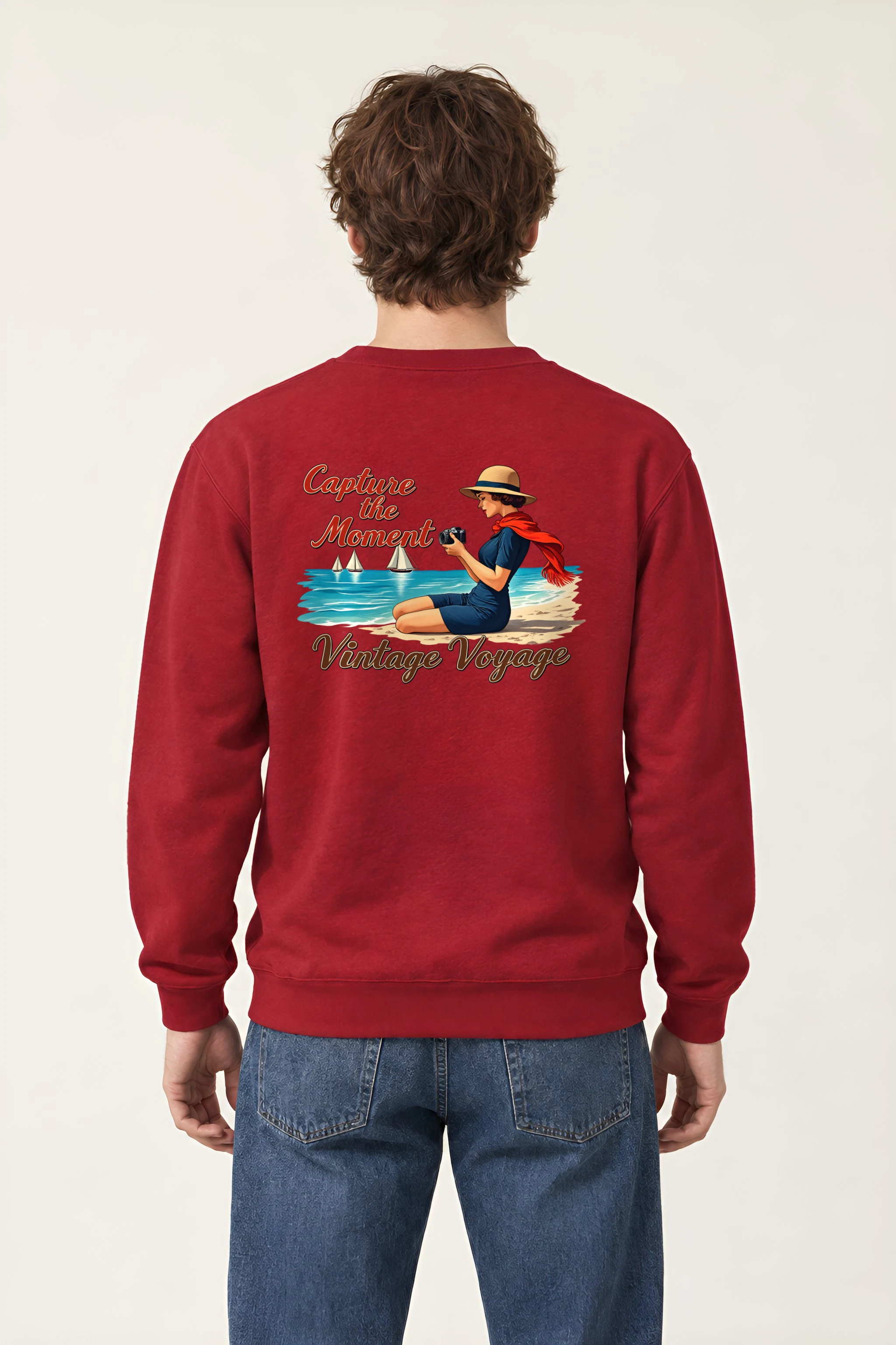 "Coastal Shutter" 1 Crewneck Sweatshirt