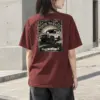 "Coastal Trailblazer" Heavyweight Unisex Crewneck T-shirt | Gildan 5000