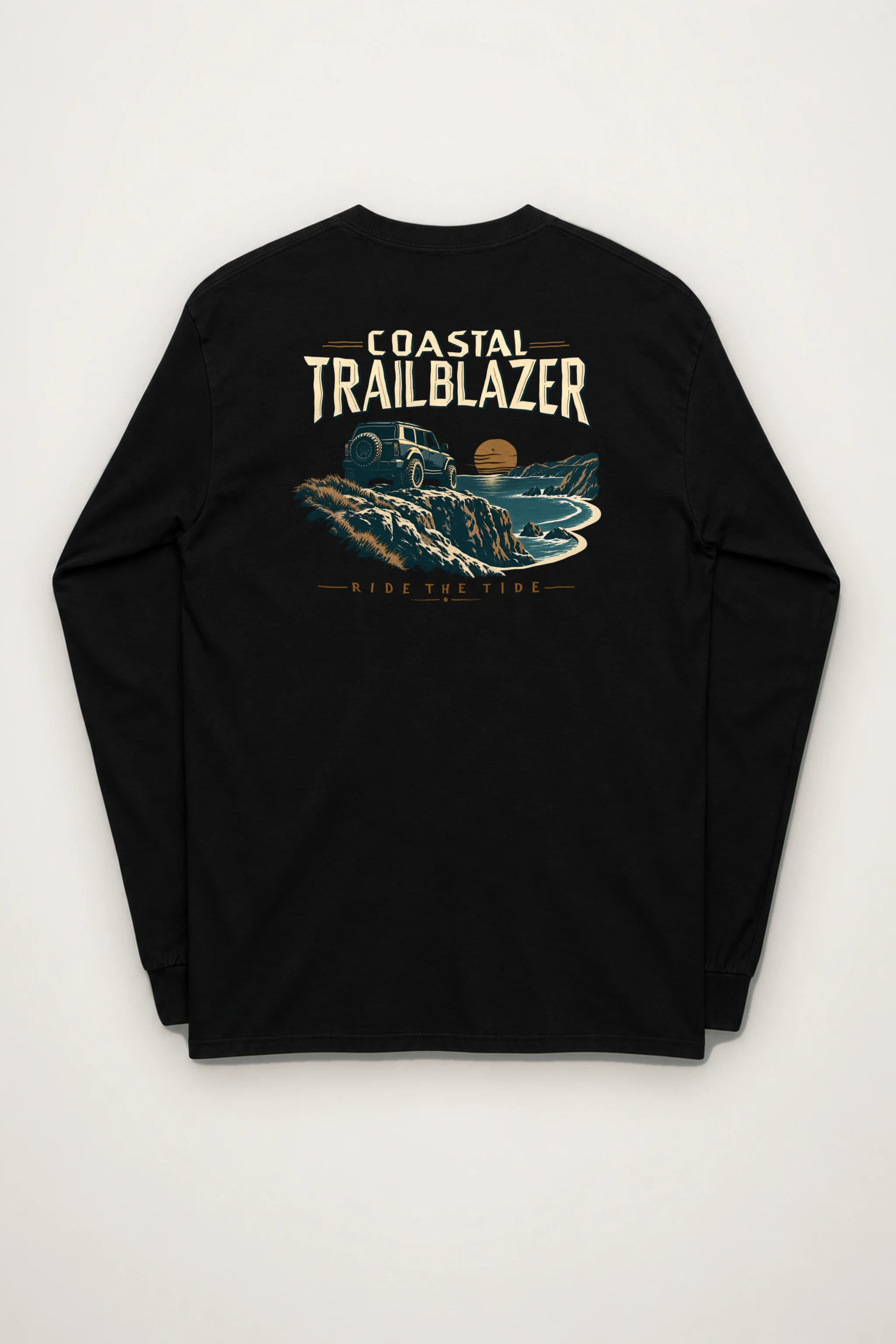 "Coastal Trailblazer" Unisex Longsleeve T-shirt
