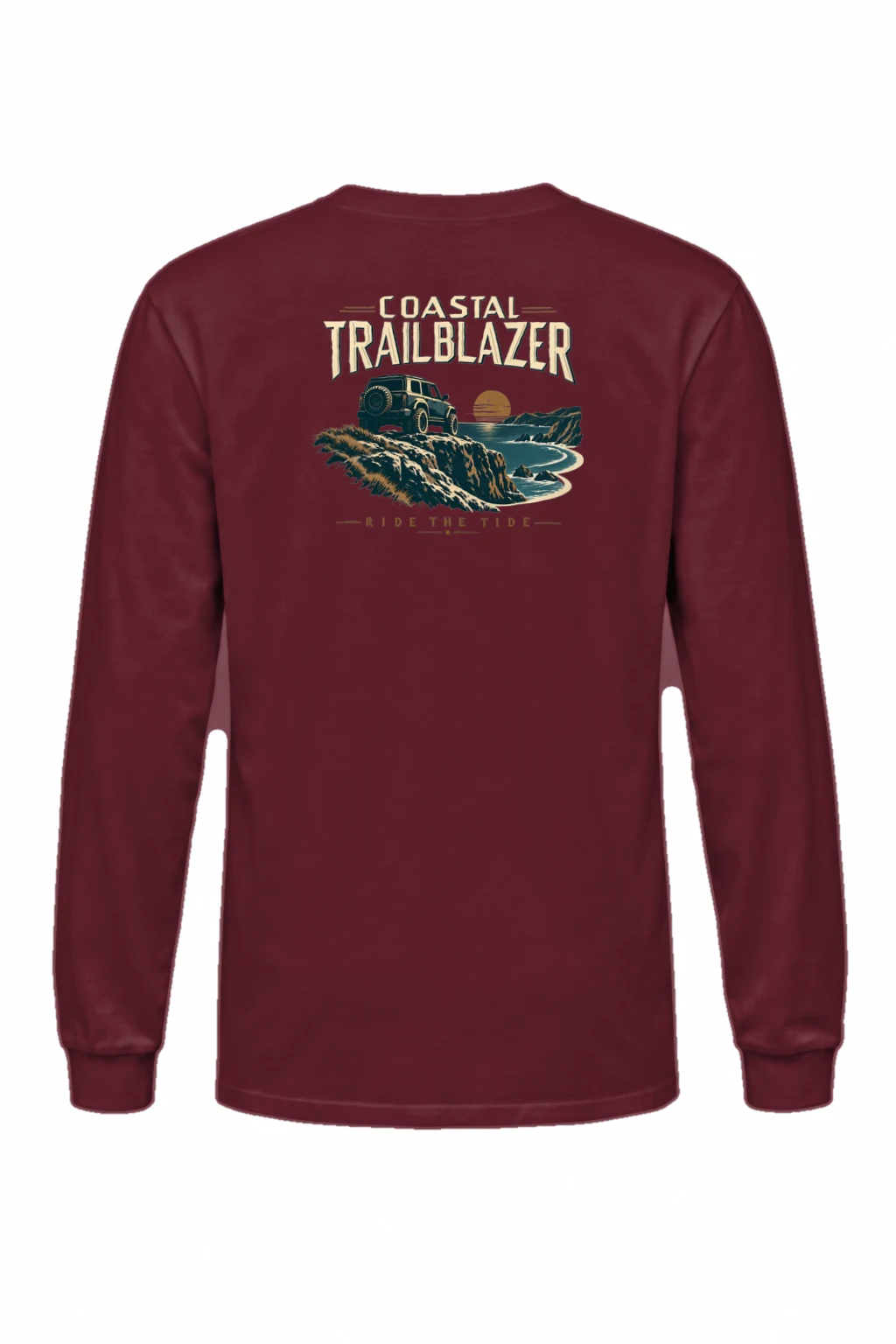 "Coastal Trailblazer" Unisex Longsleeve T-shirt | Gildan 2400