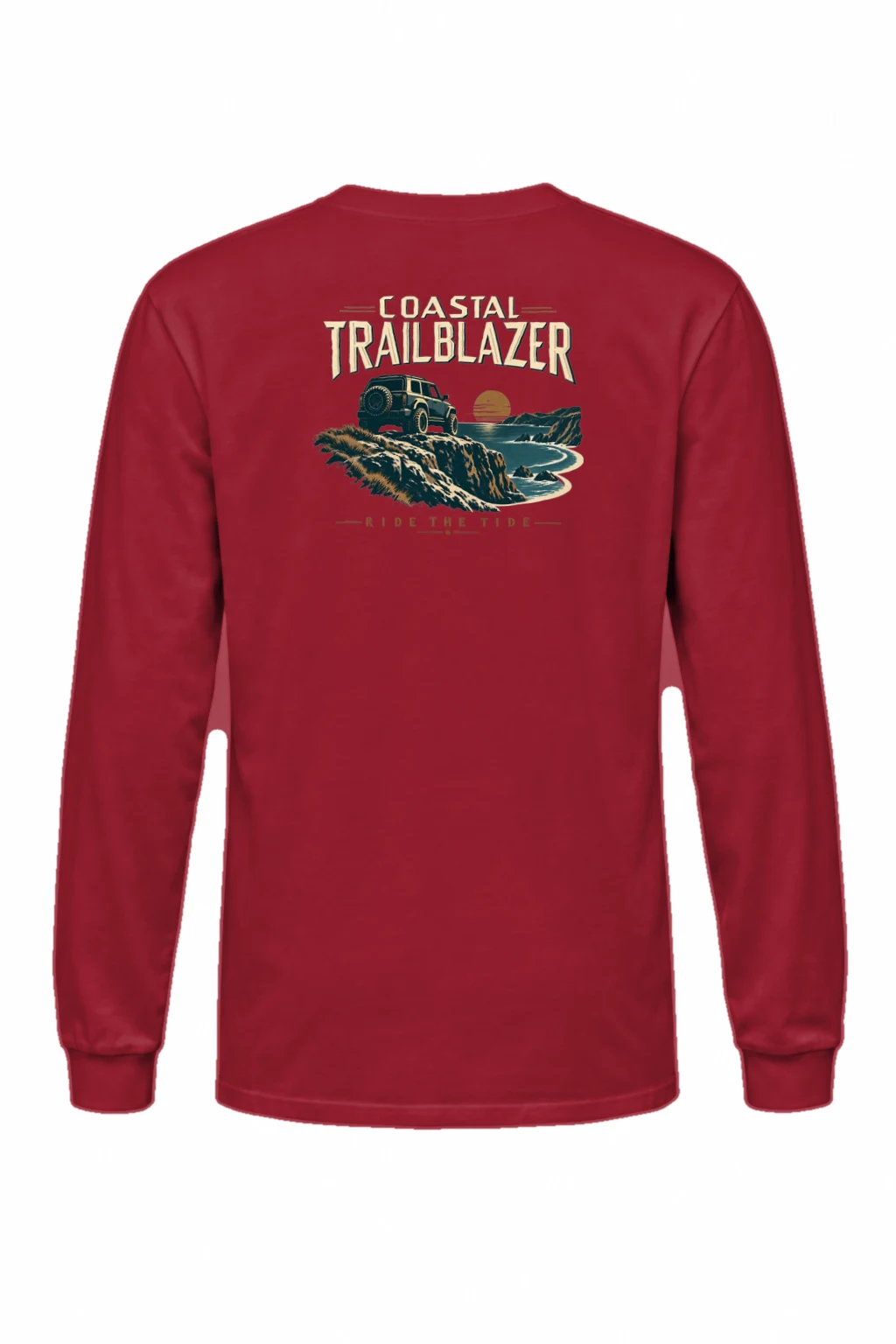 "Coastal Trailblazer" Unisex Longsleeve T-shirt | Gildan 2400