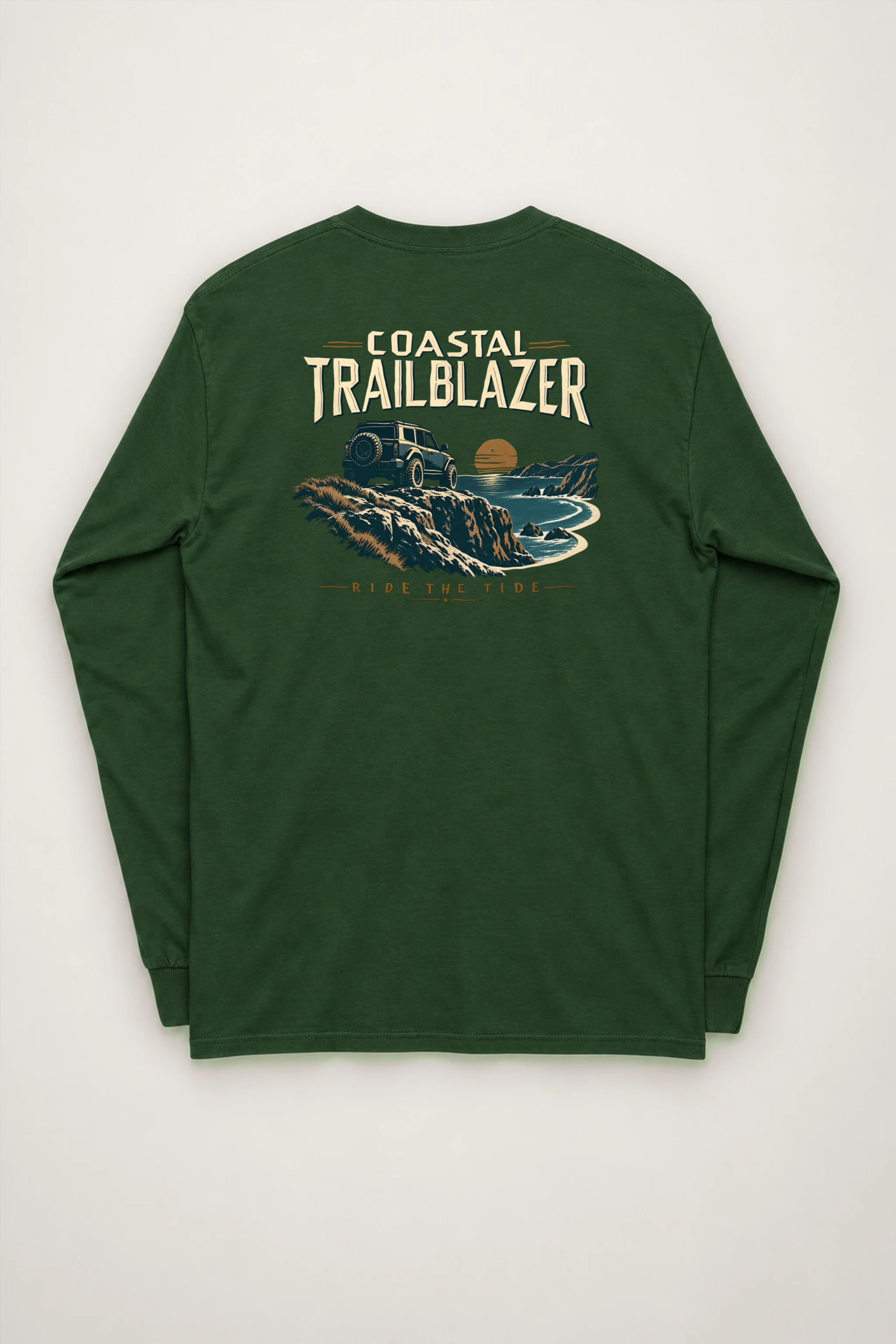 "Coastal Trailblazer" Unisex Longsleeve T-shirt