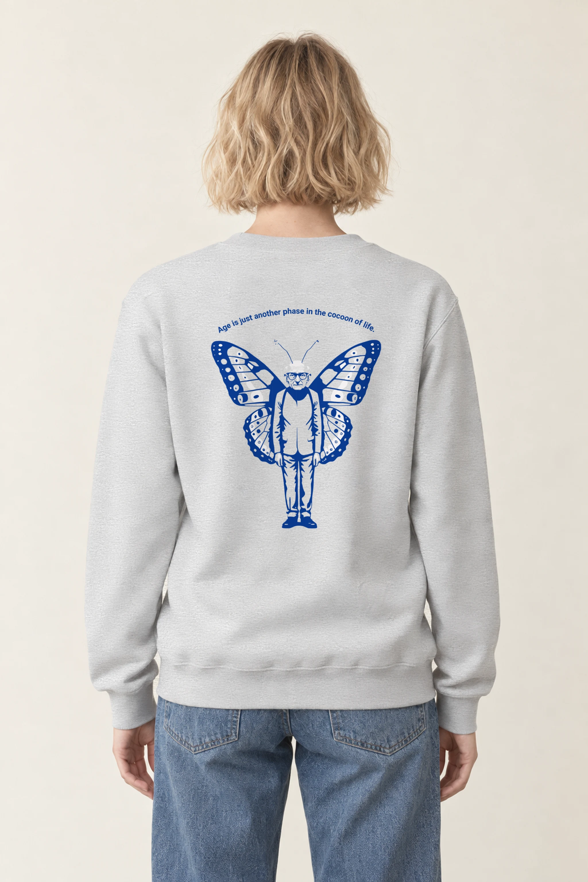 "Cocoon Of Life" 1 Crewneck Sweatshirt