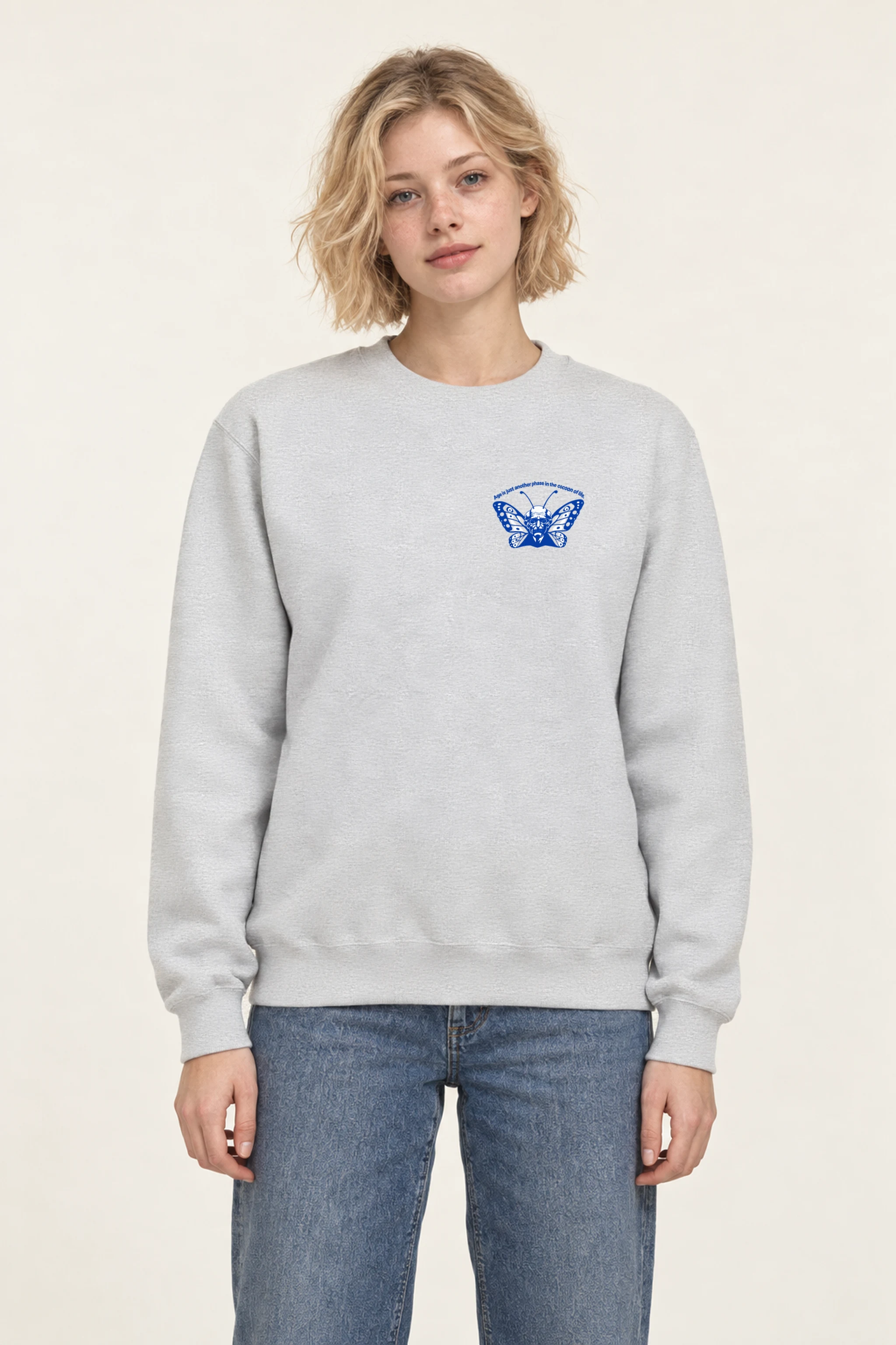 "Cocoon Of Life" 1 Crewneck Sweatshirt