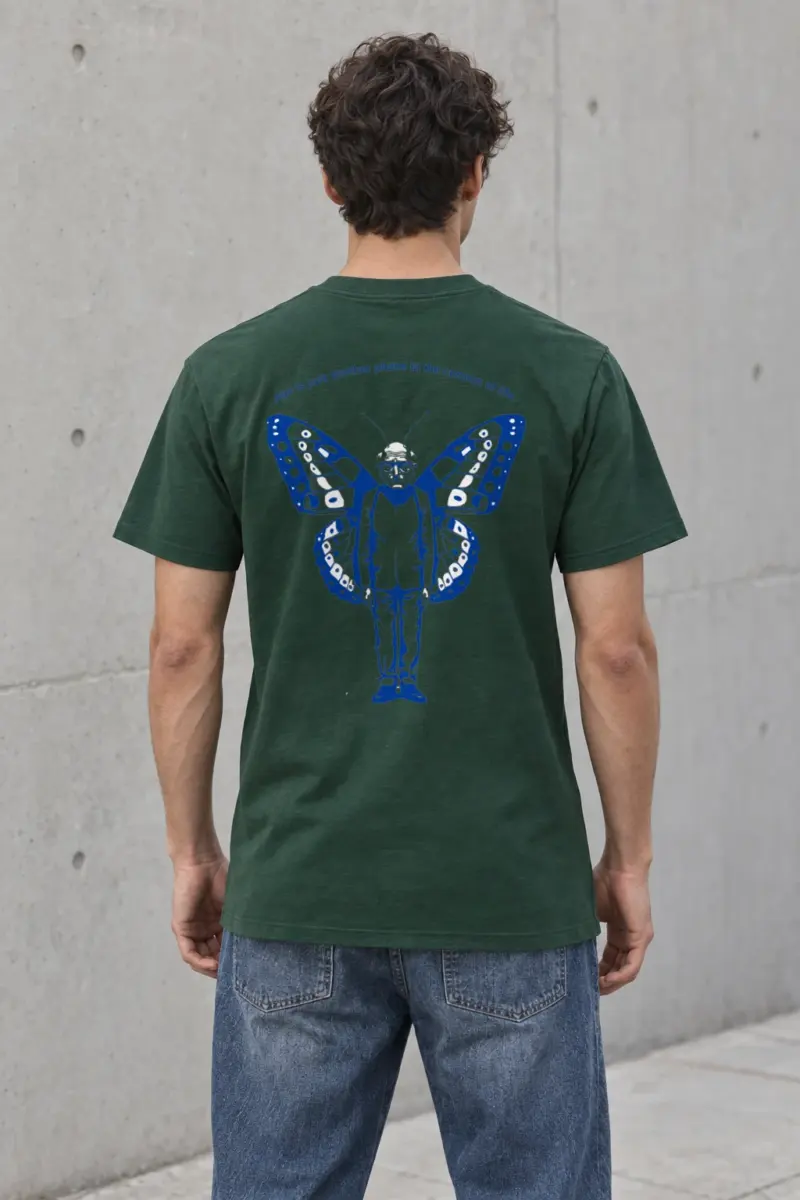 "Cocoon Of Life" Heavyweight Unisex Crewneck T-shirt | Gildan 5000