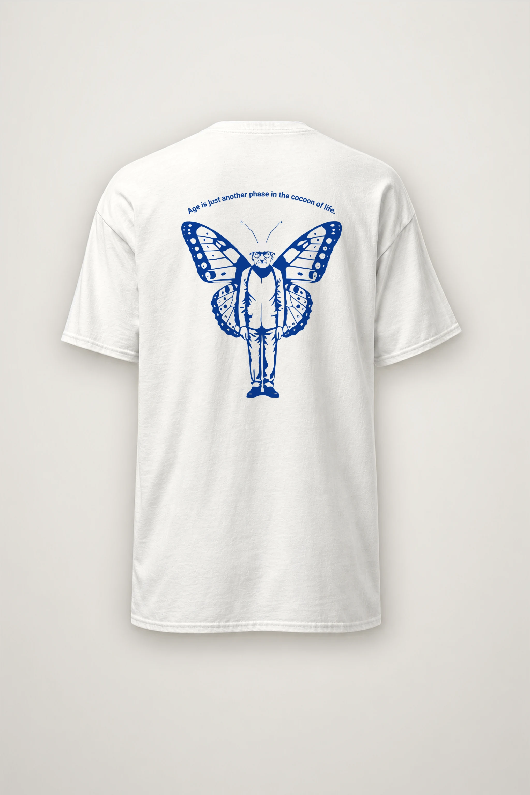 "Cocoon Of Life" Heavyweight Unisex Crewneck T-shirt