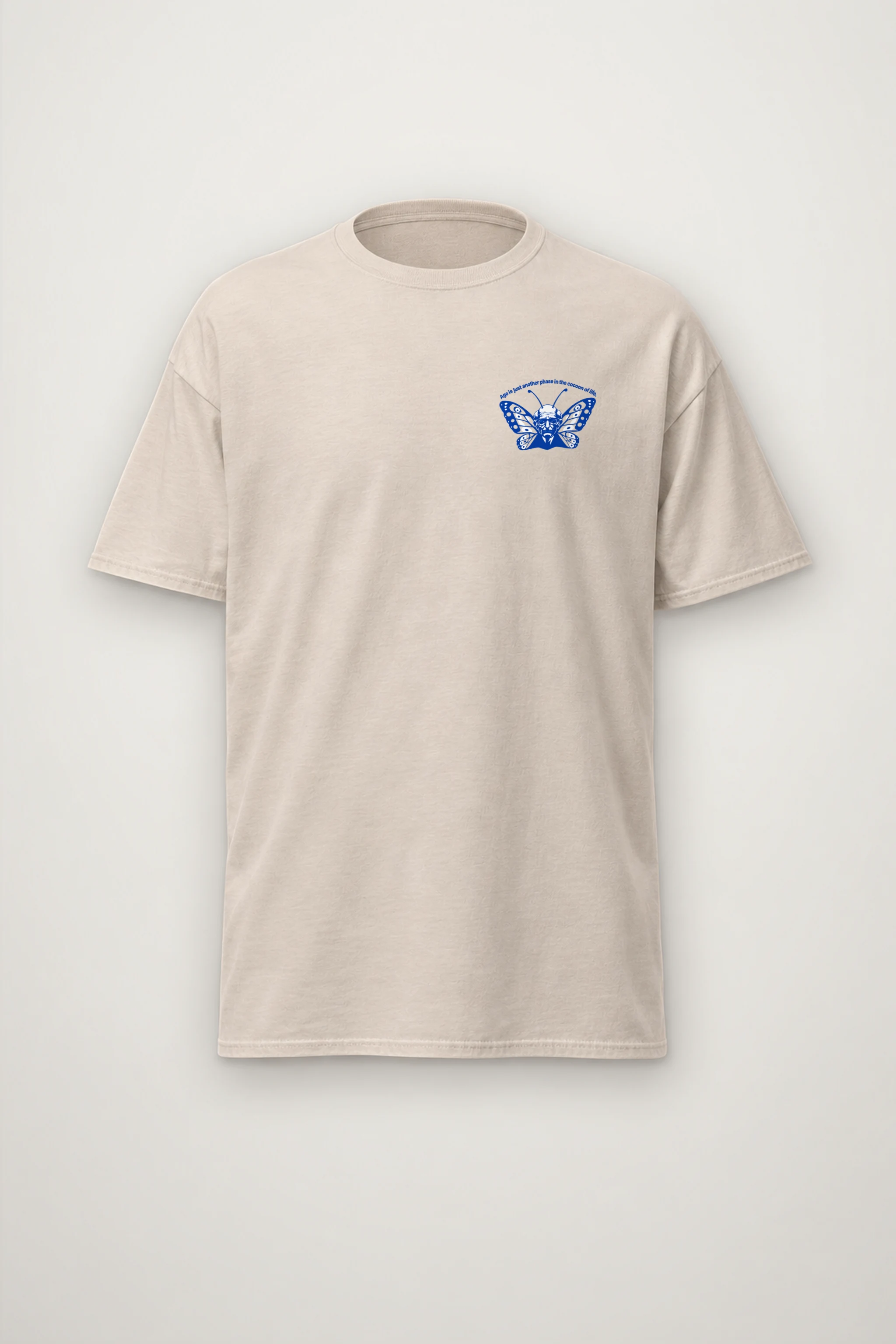 "Cocoon Of Life" Heavyweight Unisex Crewneck T-shirt