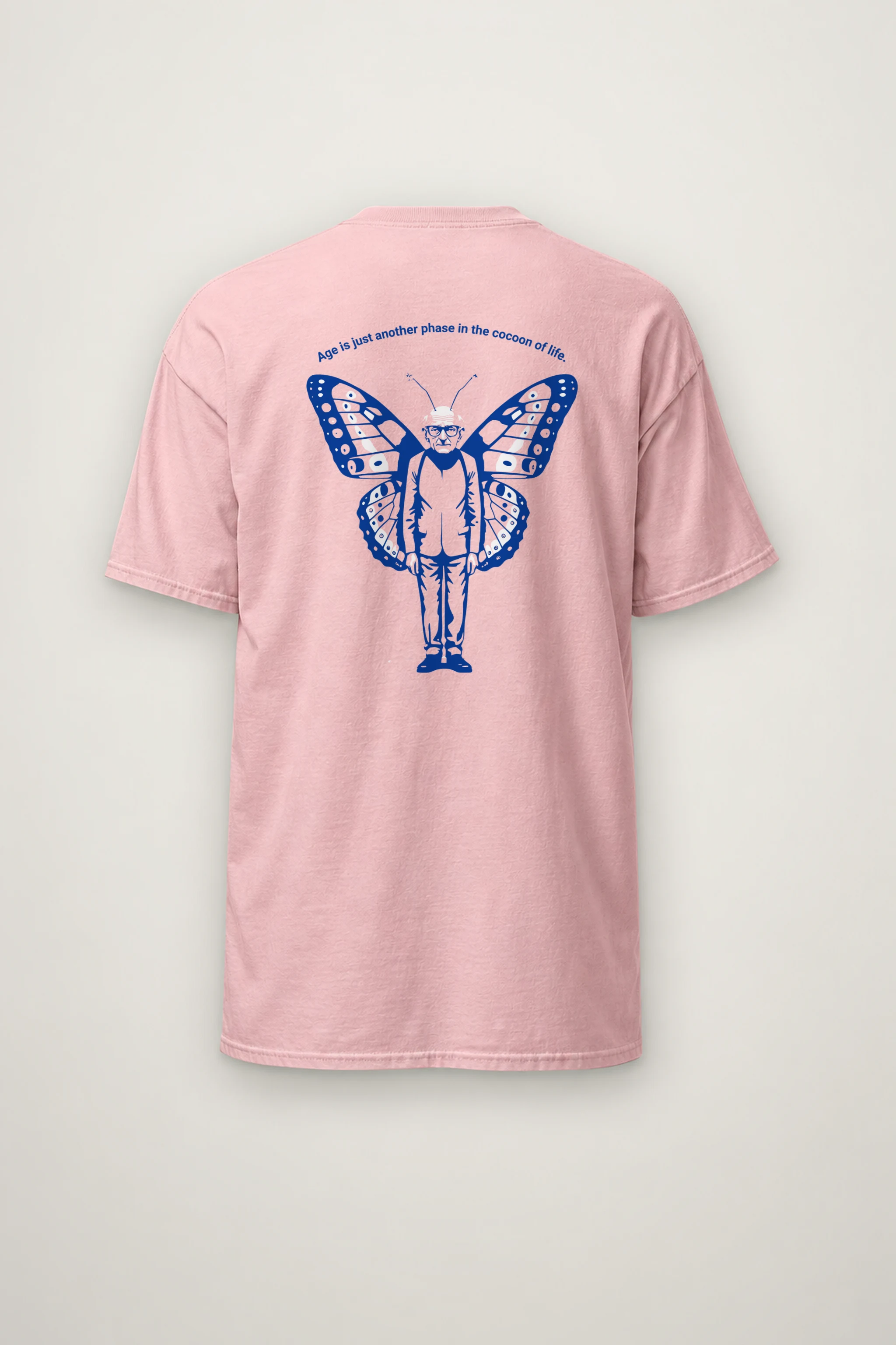 "Cocoon Of Life" Heavyweight Unisex Crewneck T-shirt