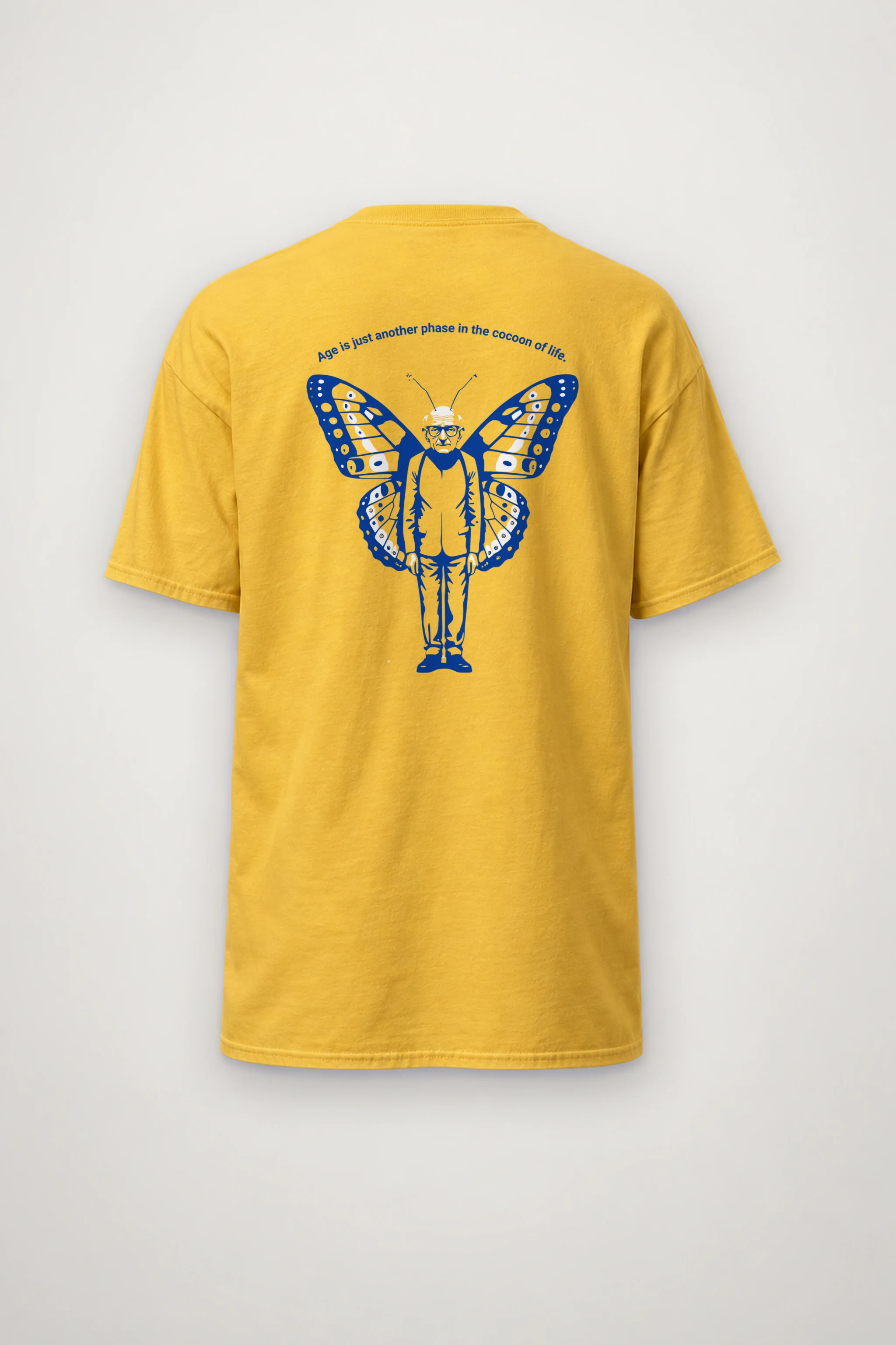 "Cocoon Of Life" Heavyweight Unisex Crewneck T-shirt