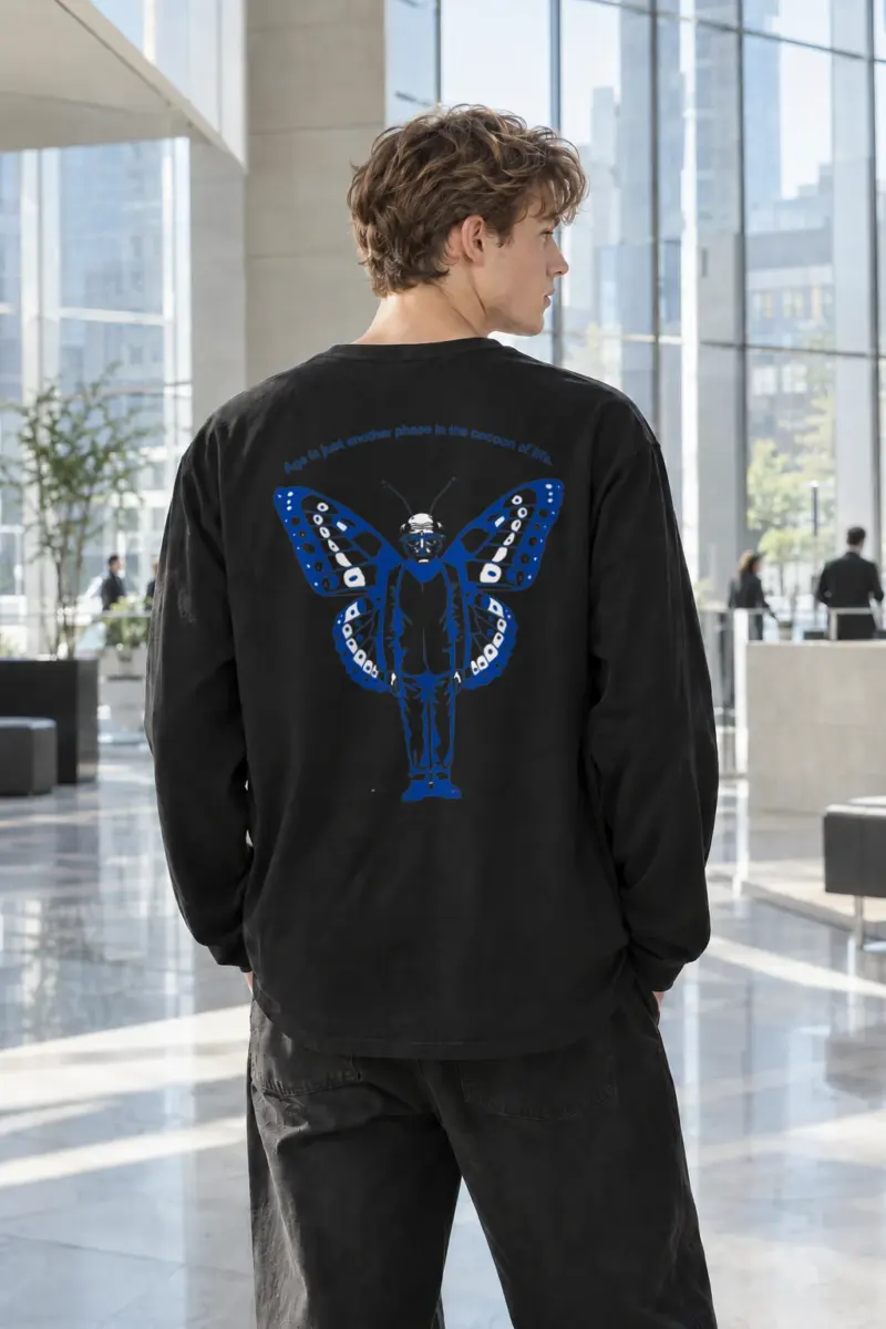 "Cocoon Of Life" Unisex Longsleeve T-shirt | Gildan 2400