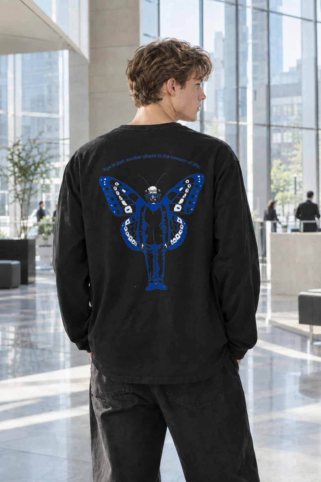 "Cocoon Of Life" Unisex Longsleeve T-shirt | Gildan 2400