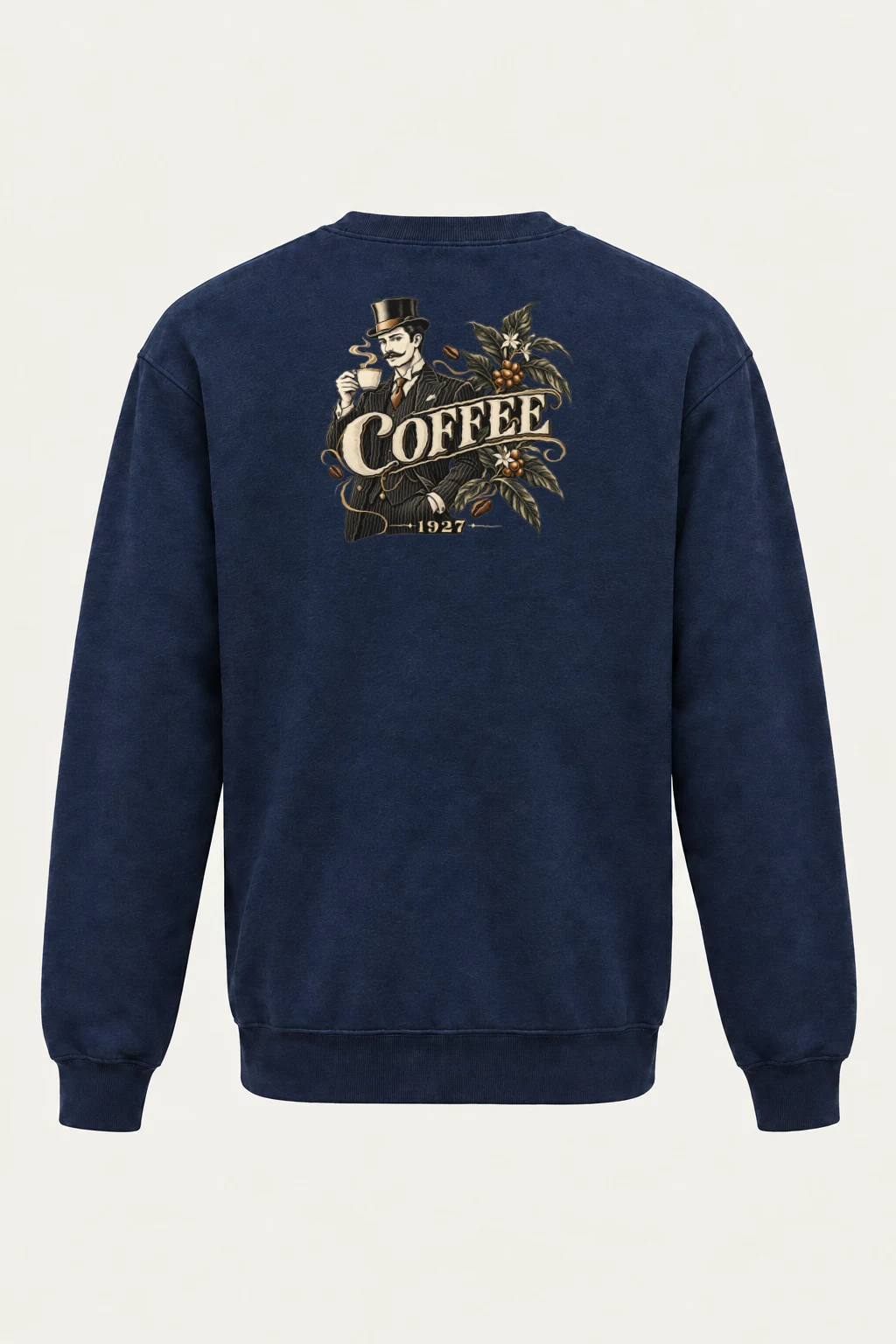 "Coffee 1927" Heavy Blend Unisex Crewneck Sweatshirt | Gildan 18000