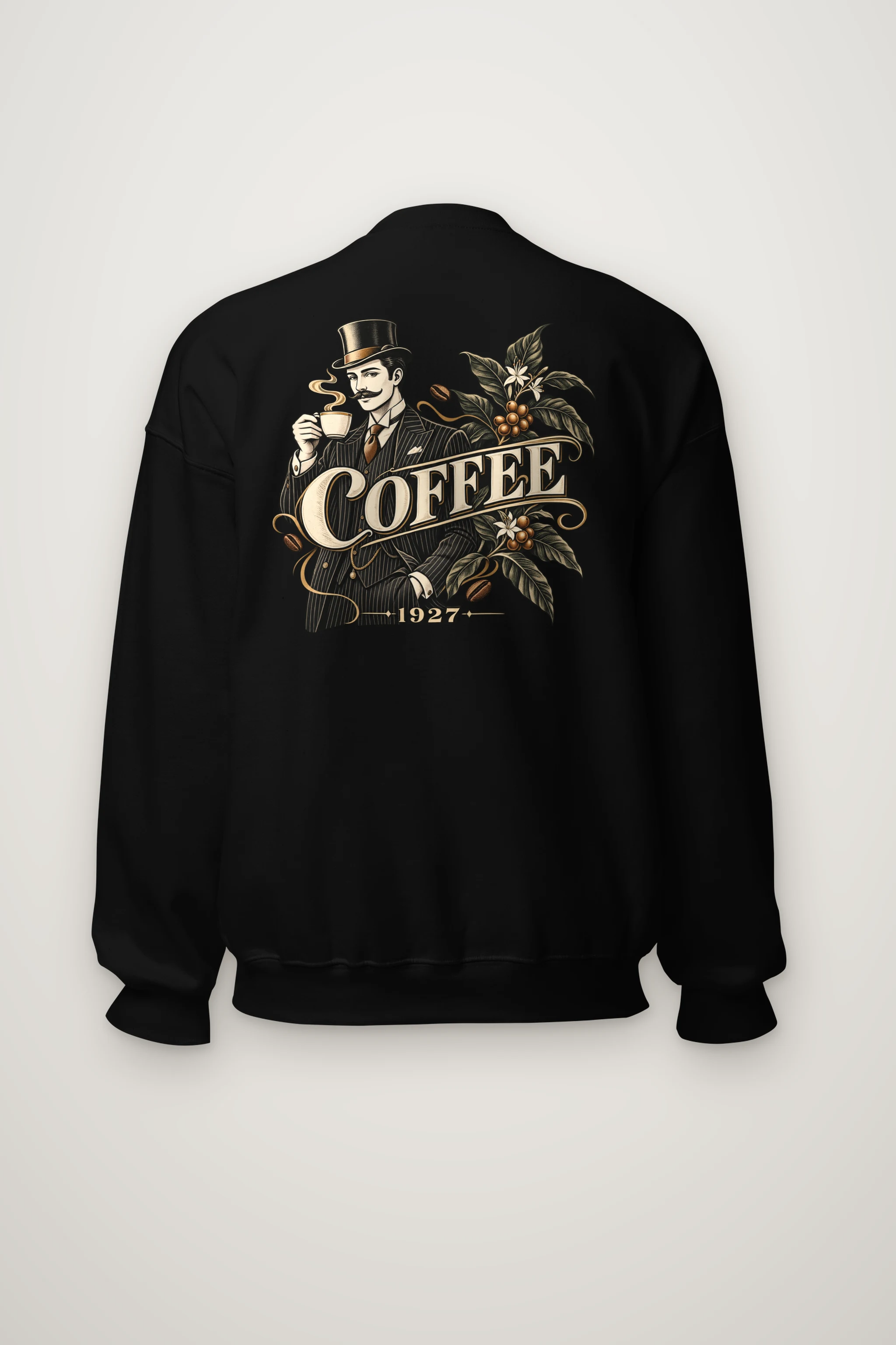 "Coffee 1927" Heavy Blend Unisex Crewneck Sweatshirt
