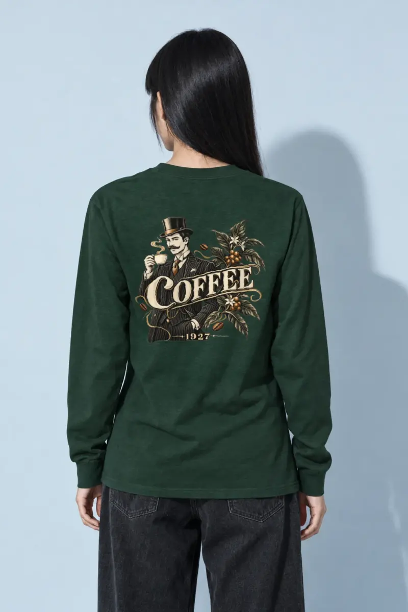 "Coffee 1927" Unisex Longsleeve T-shirt
