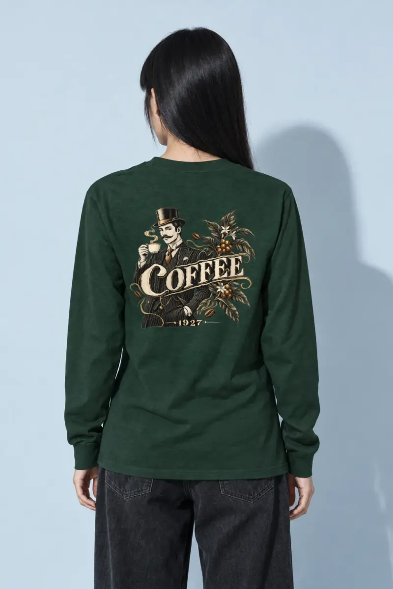 "Coffee 1927" Unisex Longsleeve T-shirt