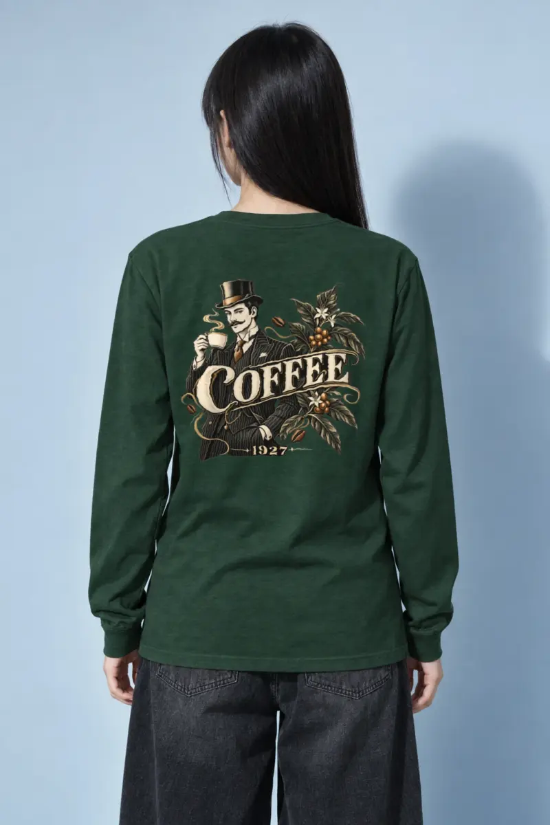 "Coffee 1927" Unisex Longsleeve T-shirt | Gildan 2400