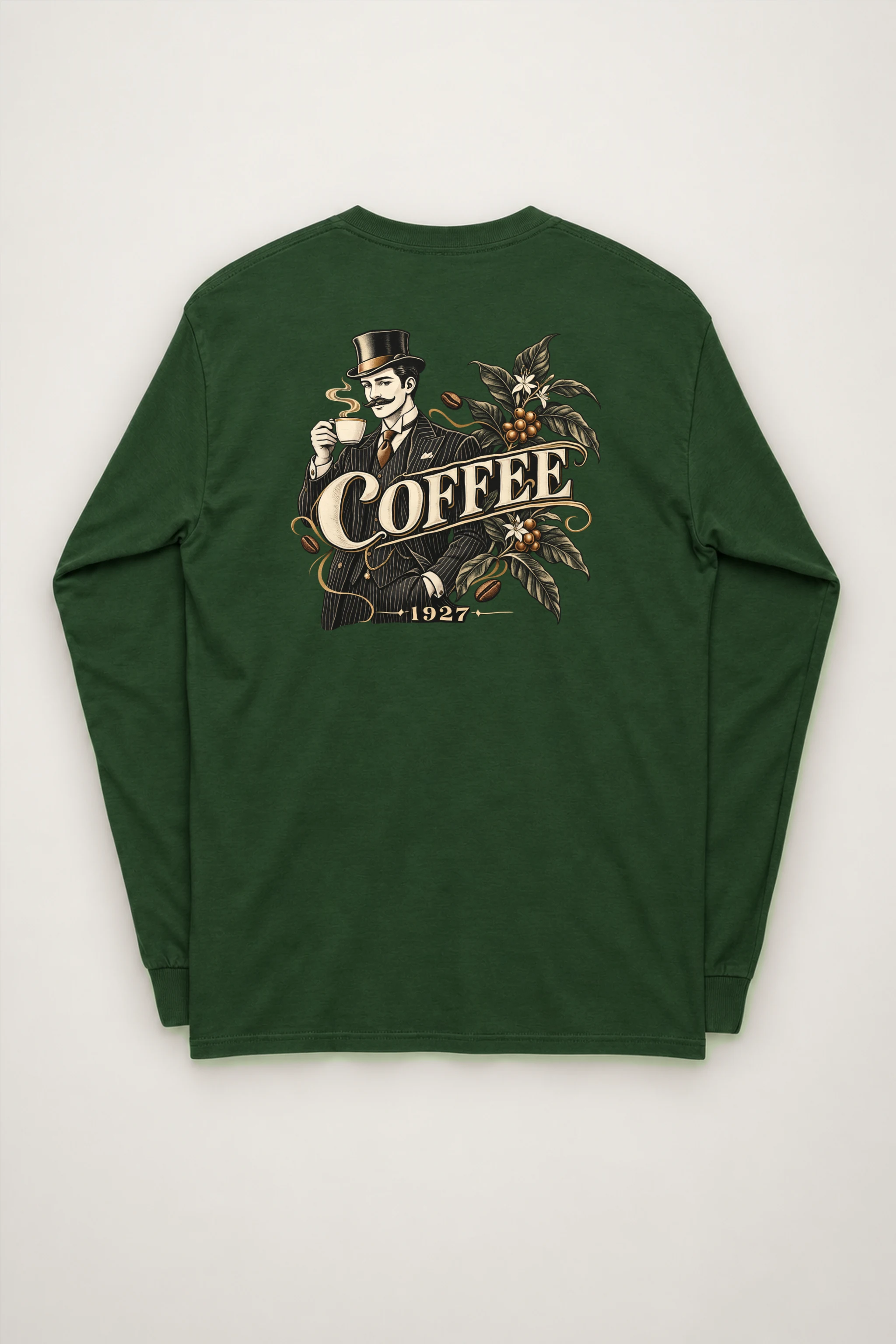 "Coffee 1927" Unisex Longsleeve T-shirt