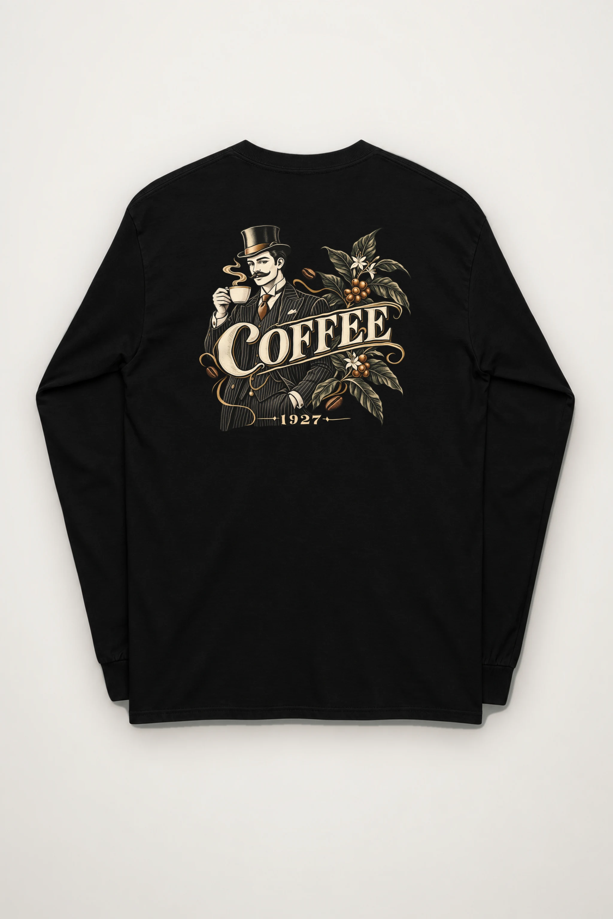 "Coffee 1927" Unisex Longsleeve T-shirt