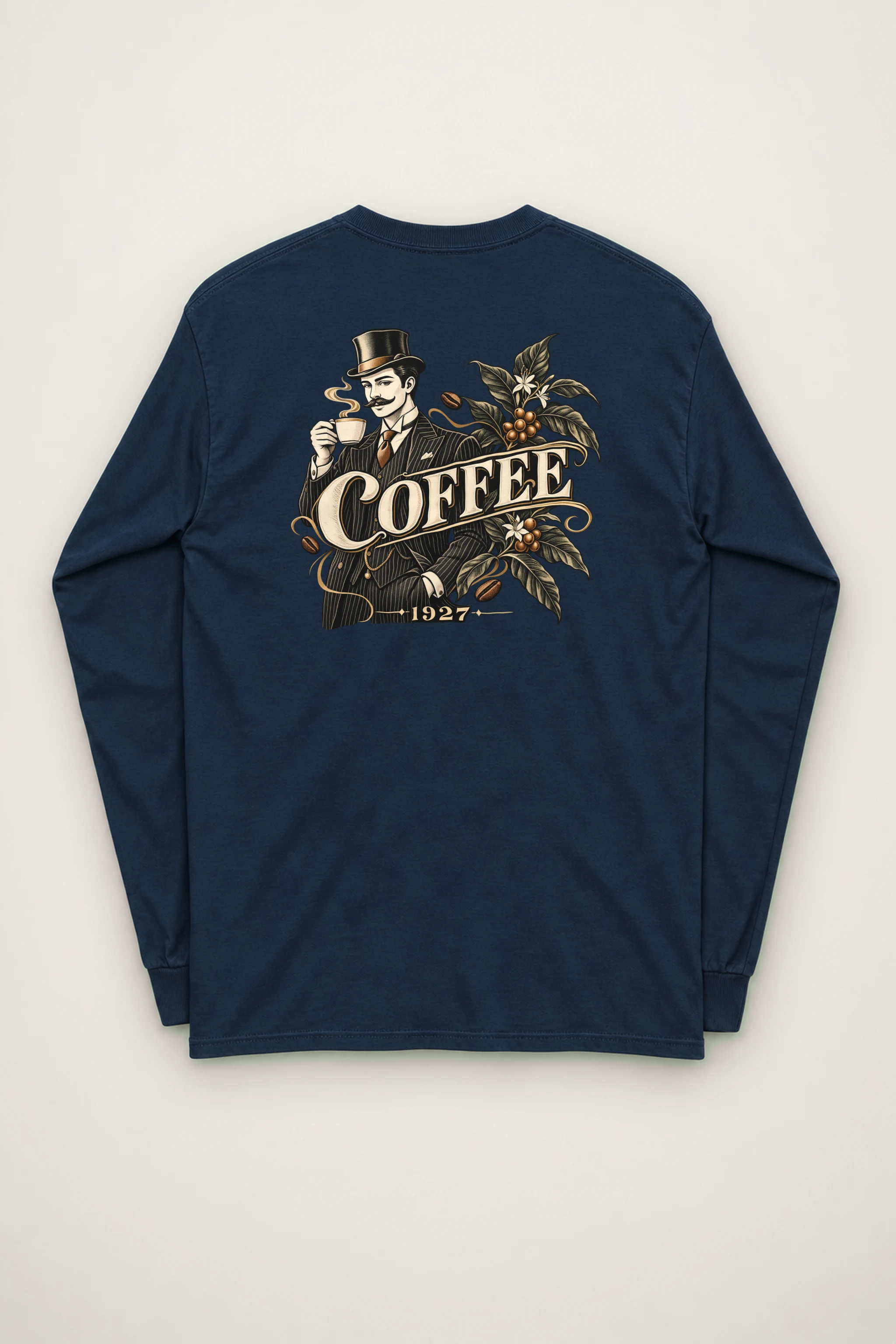 "Coffee 1927" Unisex Longsleeve T-shirt