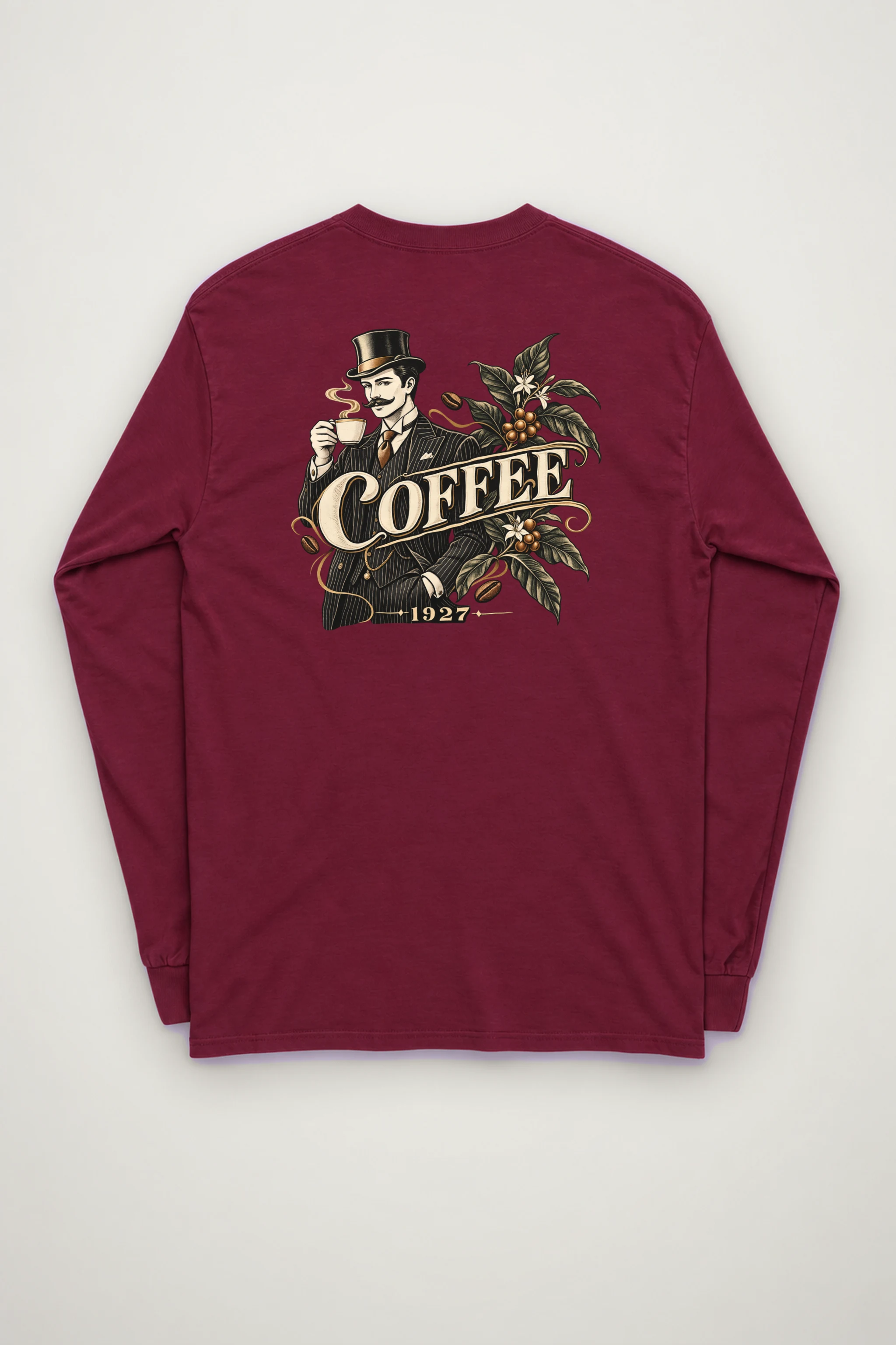 "Coffee 1927" Unisex Longsleeve T-shirt
