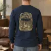 "Coffee Above the City" Unisex Longsleeve T-shirt