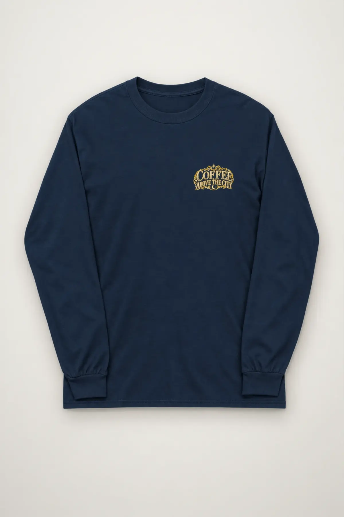 "Coffee Above the City" Unisex Longsleeve T-shirt