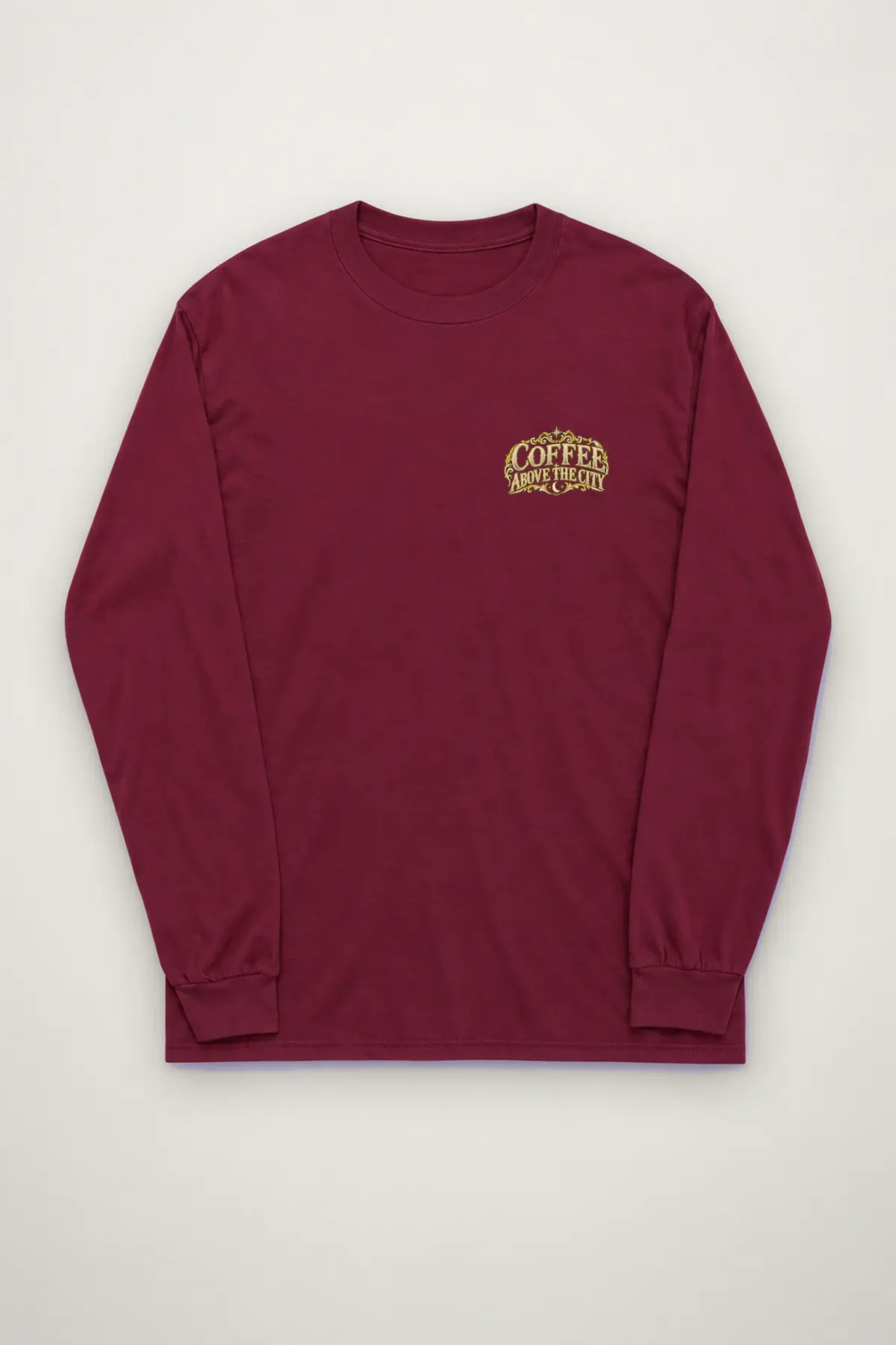 "Coffee Above the City" Unisex Longsleeve T-shirt