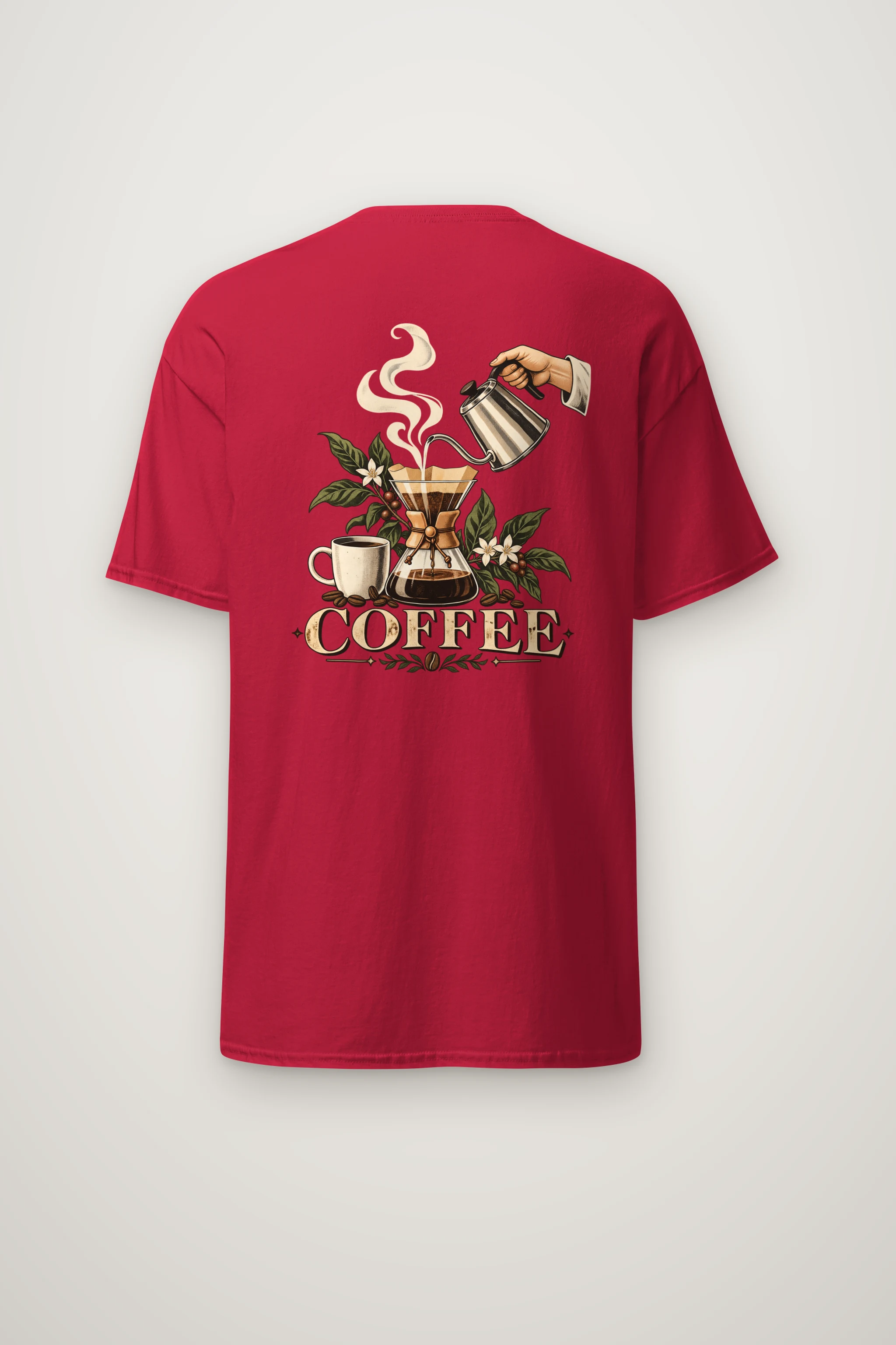 "Coffee Botanica" Heavyweight Unisex Crewneck T-shirt