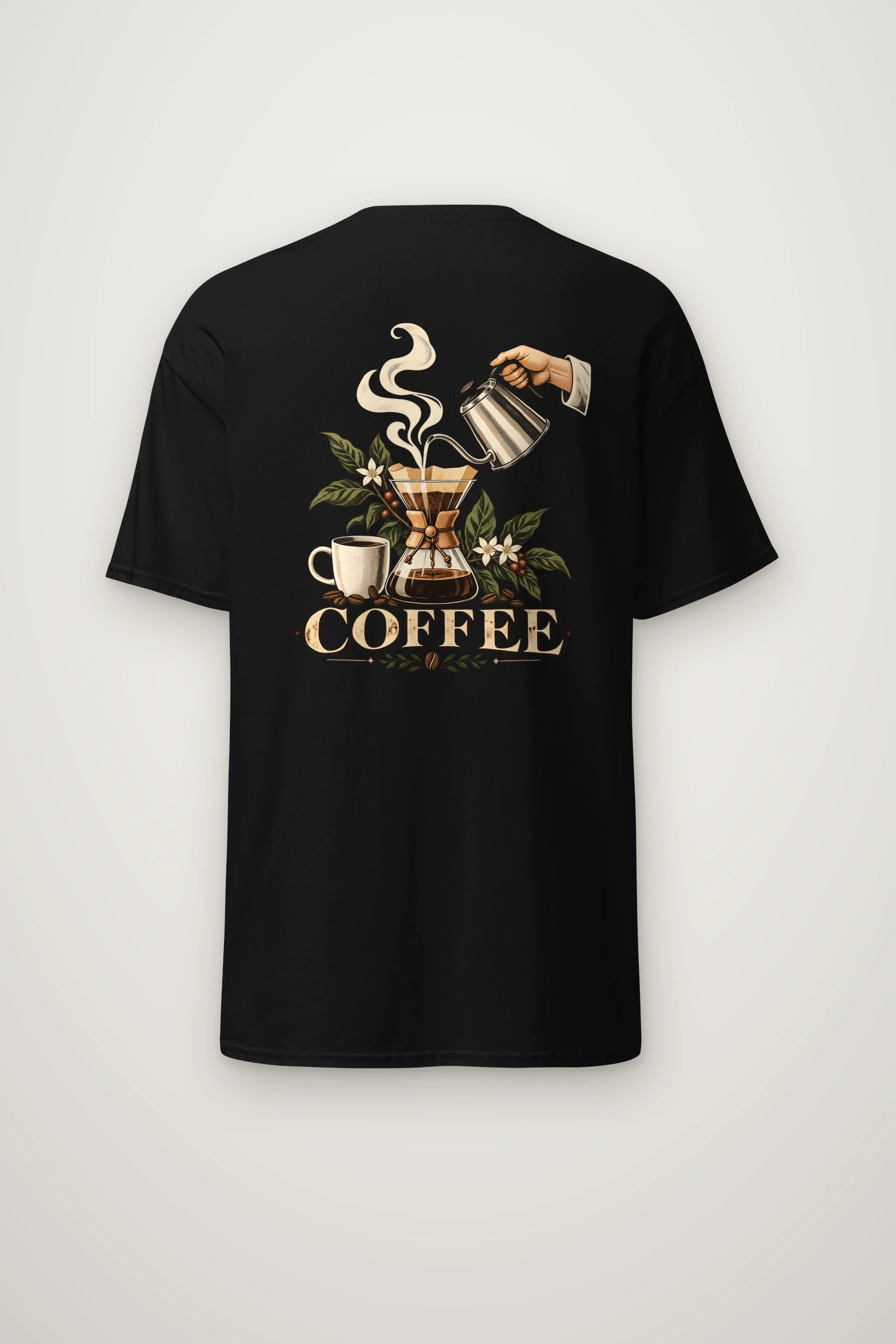 "Coffee Botanica" Heavyweight Unisex Crewneck T-shirt