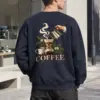 "Coffee Botanical" Heavy Blend Unisex Crewneck Sweatshirt | Gildan 18000