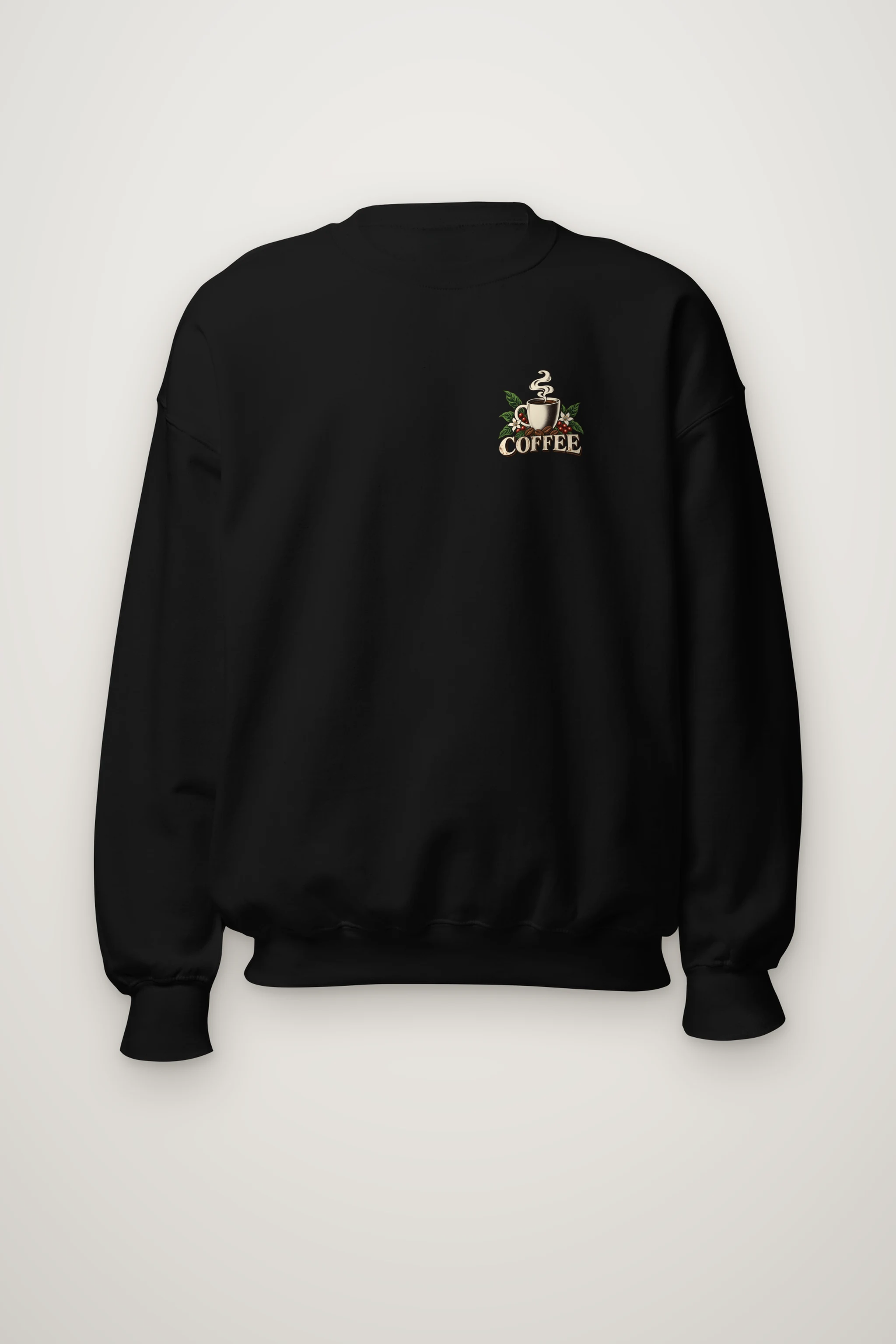 "Coffee Botanical" Heavy Blend Unisex Crewneck Sweatshirt