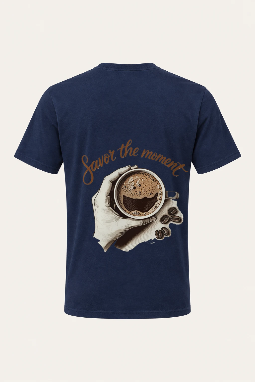 "Coffee Break Ritual" Heavyweight Unisex Crewneck T-shirt | Gildan 5000