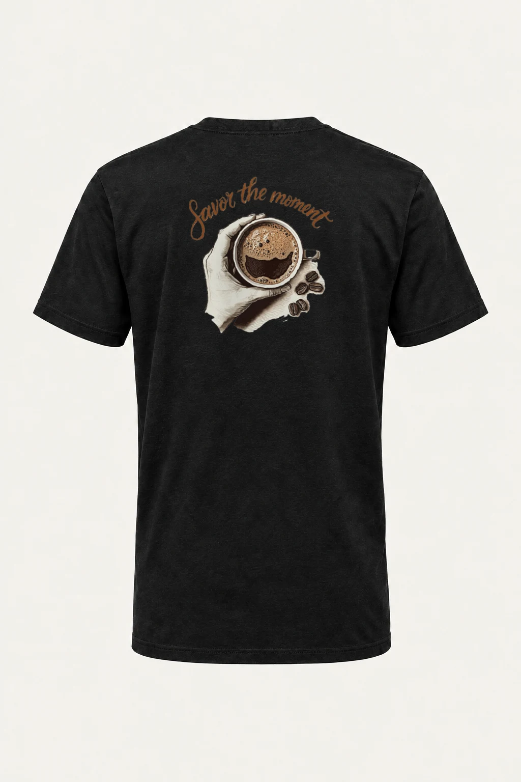 "Coffee Break Ritual" Heavyweight Unisex Crewneck T-shirt | Gildan 5000