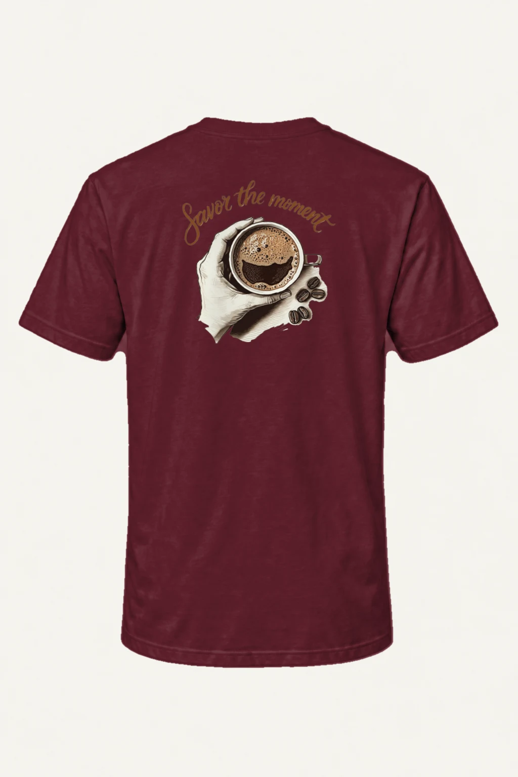 "Coffee Break Ritual" Heavyweight Unisex Crewneck T-shirt | Gildan 5000