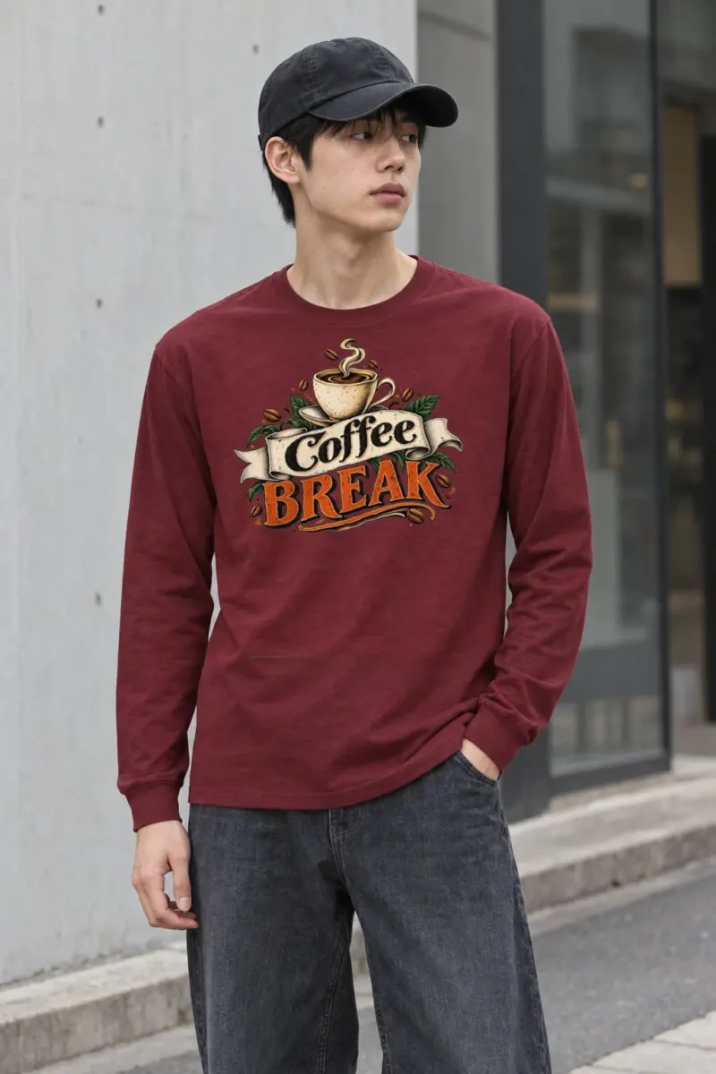 "Coffee Break" Unisex Longsleeve T-shirt