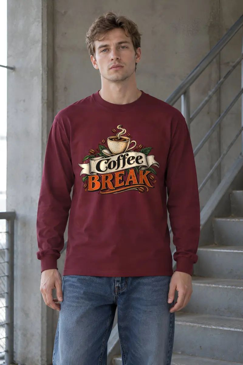 "Coffee Break" Unisex Longsleeve T-shirt