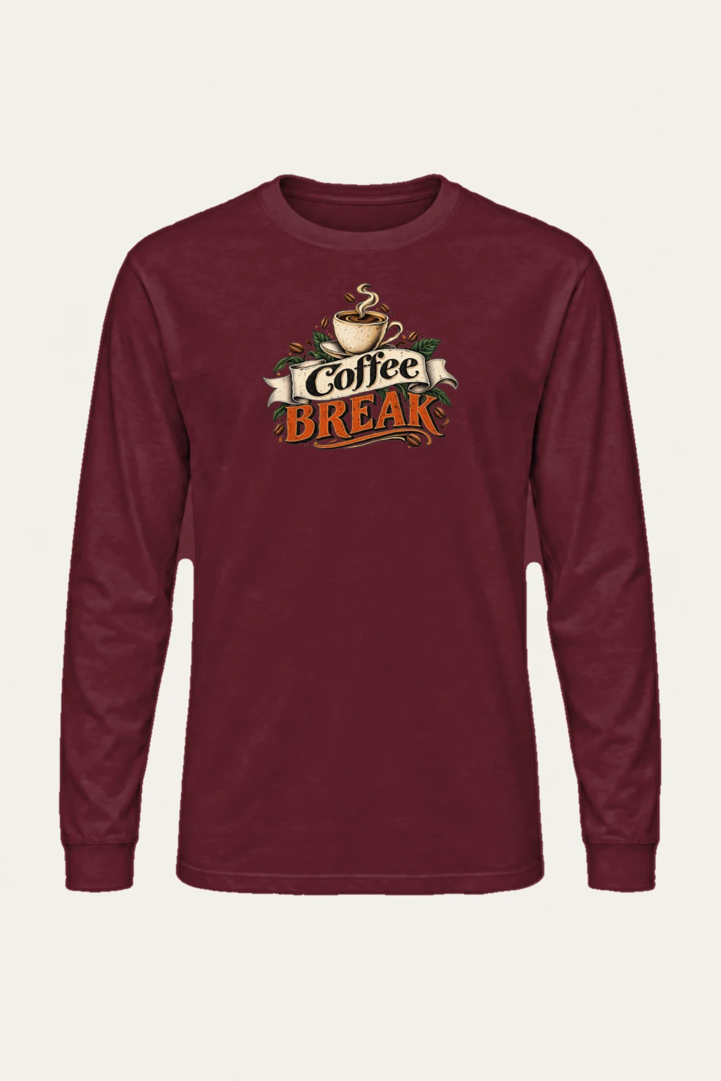 "Coffee Break" Unisex Longsleeve T-shirt | Gildan 2400