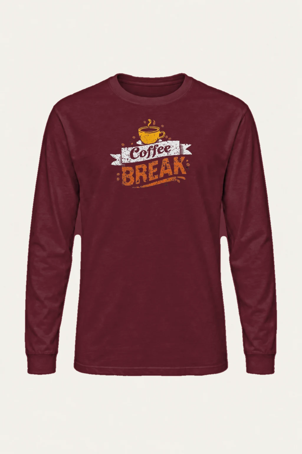 "Coffee Break" Unisex Longsleeve T-shirt | Gildan 2400