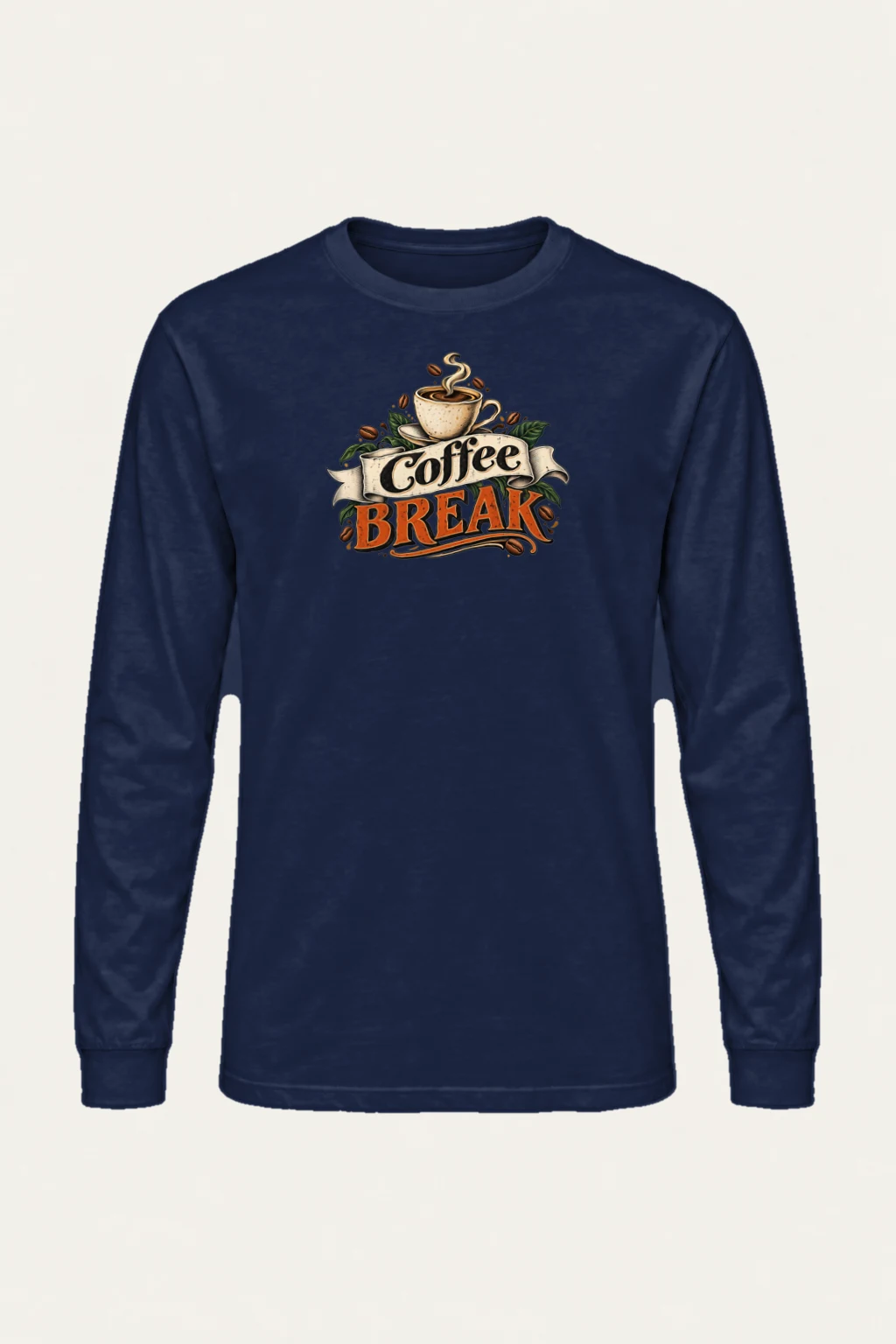 "Coffee Break" Unisex Longsleeve T-shirt | Gildan 2400