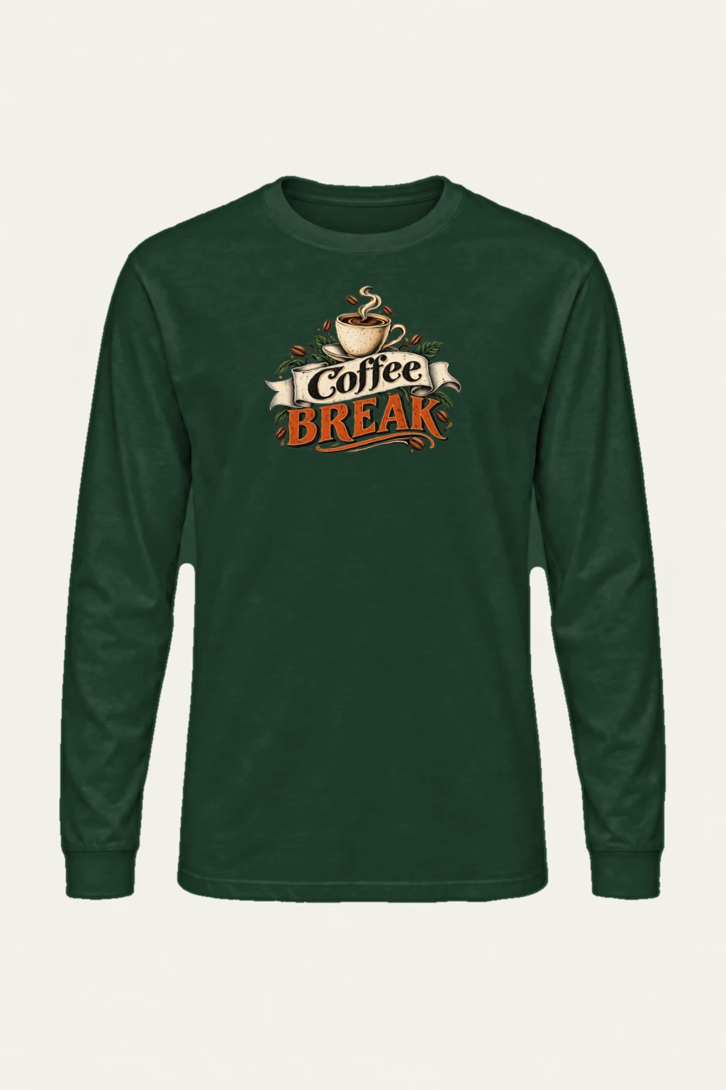 "Coffee Break" Unisex Longsleeve T-shirt | Gildan 2400