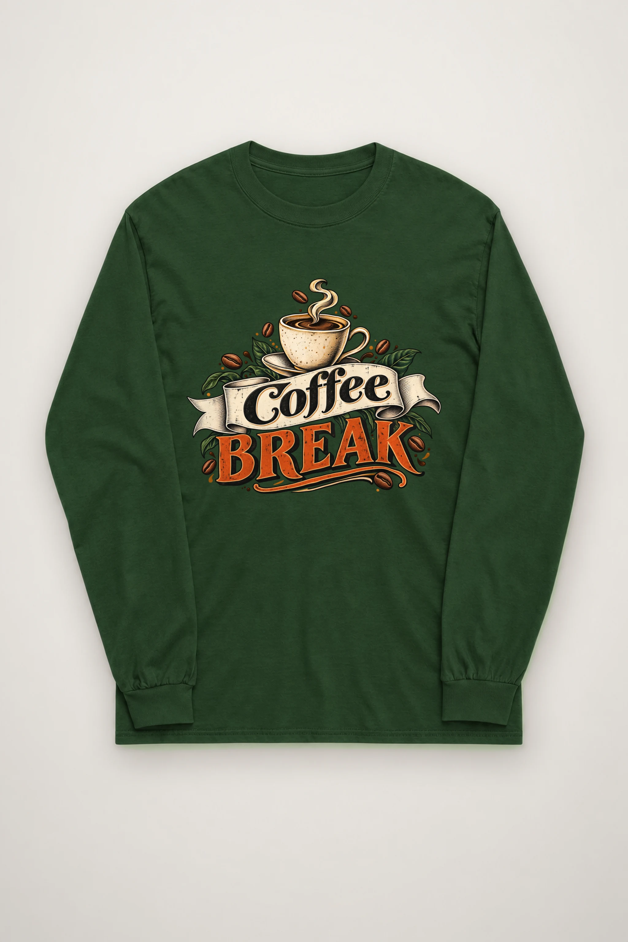 "Coffee Break" Unisex Longsleeve T-shirt