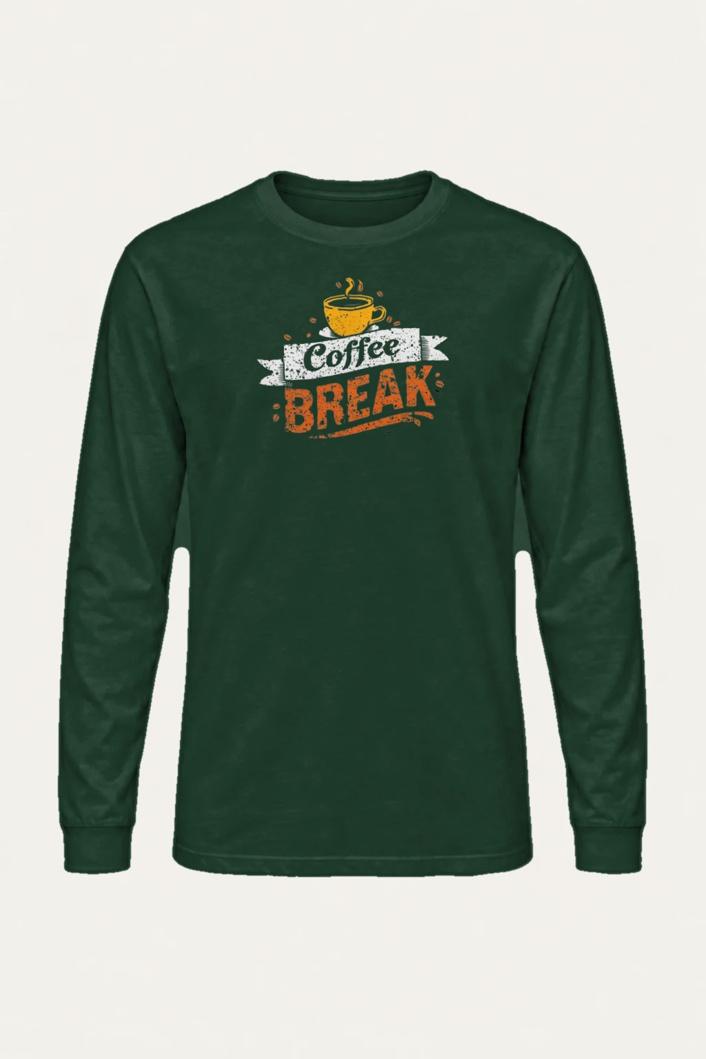 "Coffee Break" Unisex Longsleeve T-shirt | Gildan 2400