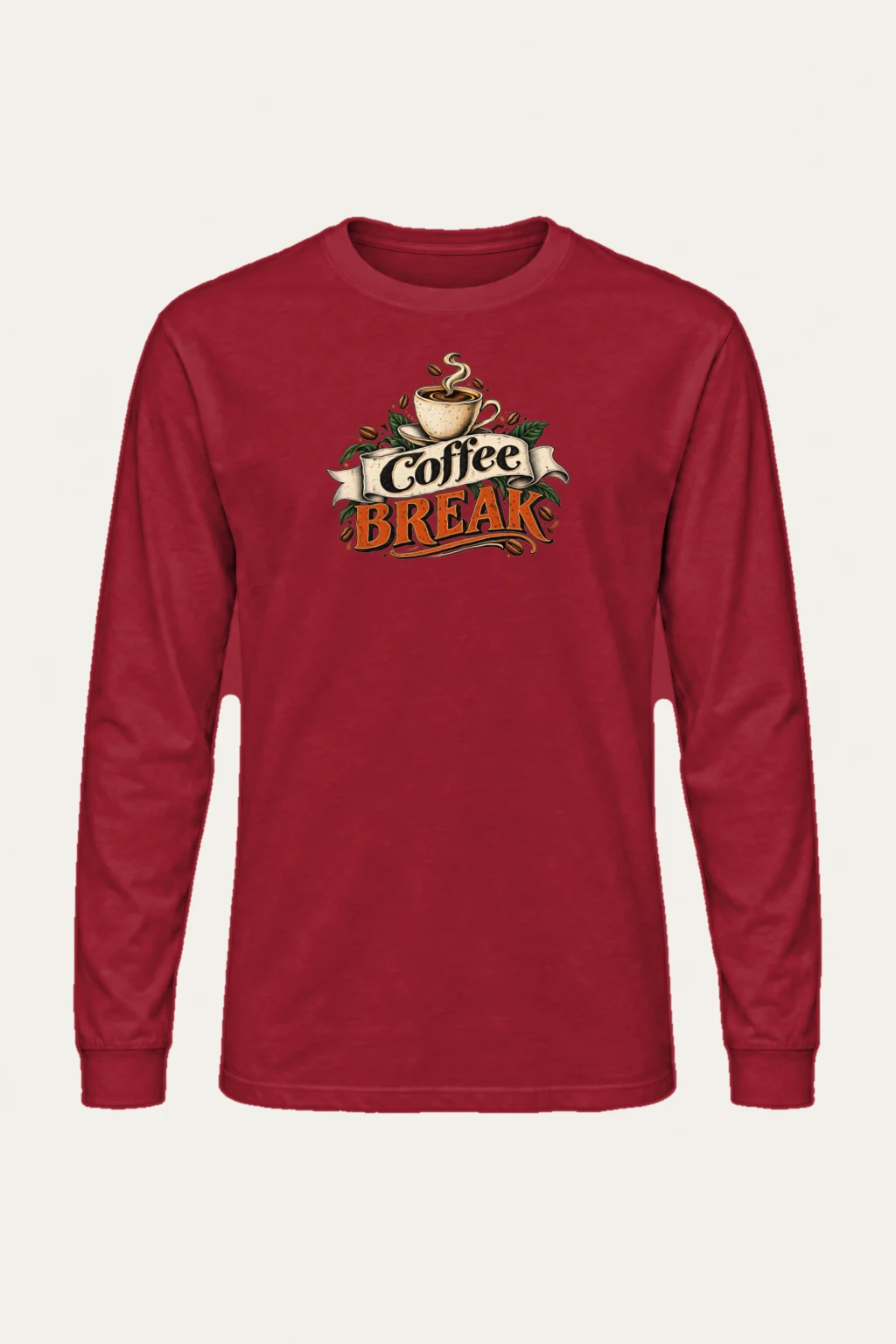 "Coffee Break" Unisex Longsleeve T-shirt | Gildan 2400