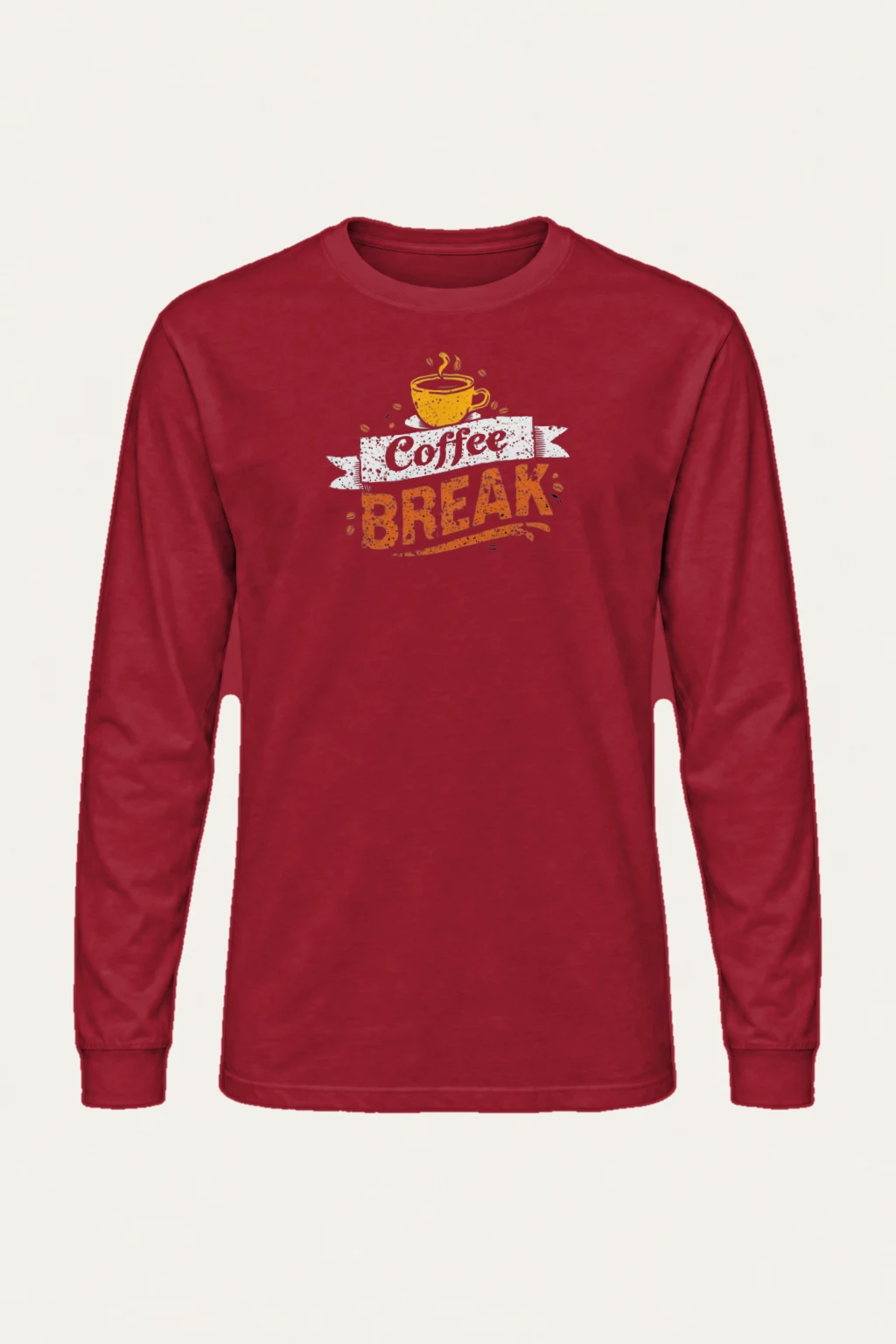 "Coffee Break" Unisex Longsleeve T-shirt | Gildan 2400