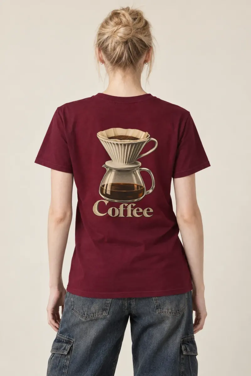"Coffee Dripper" Heavyweight Unisex Crewneck T-shirt