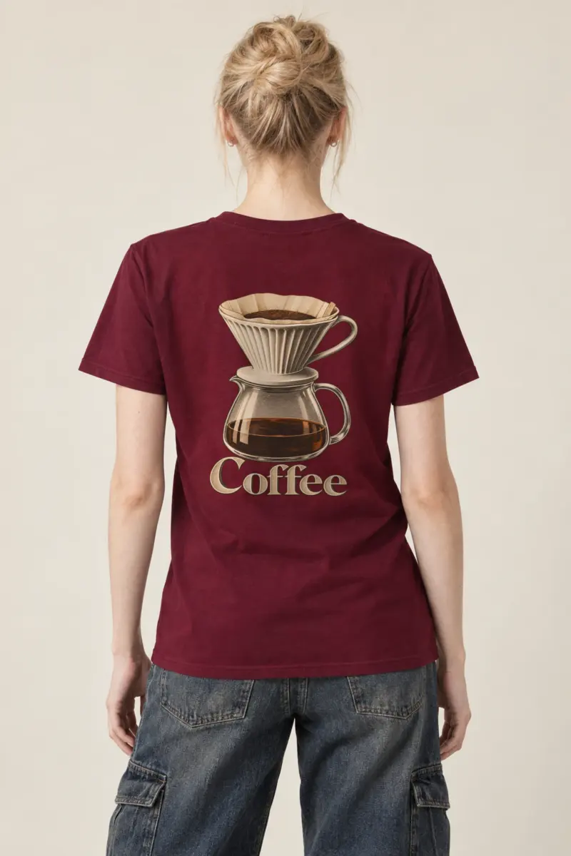 "Coffee Dripper" Heavyweight Unisex Crewneck T-shirt